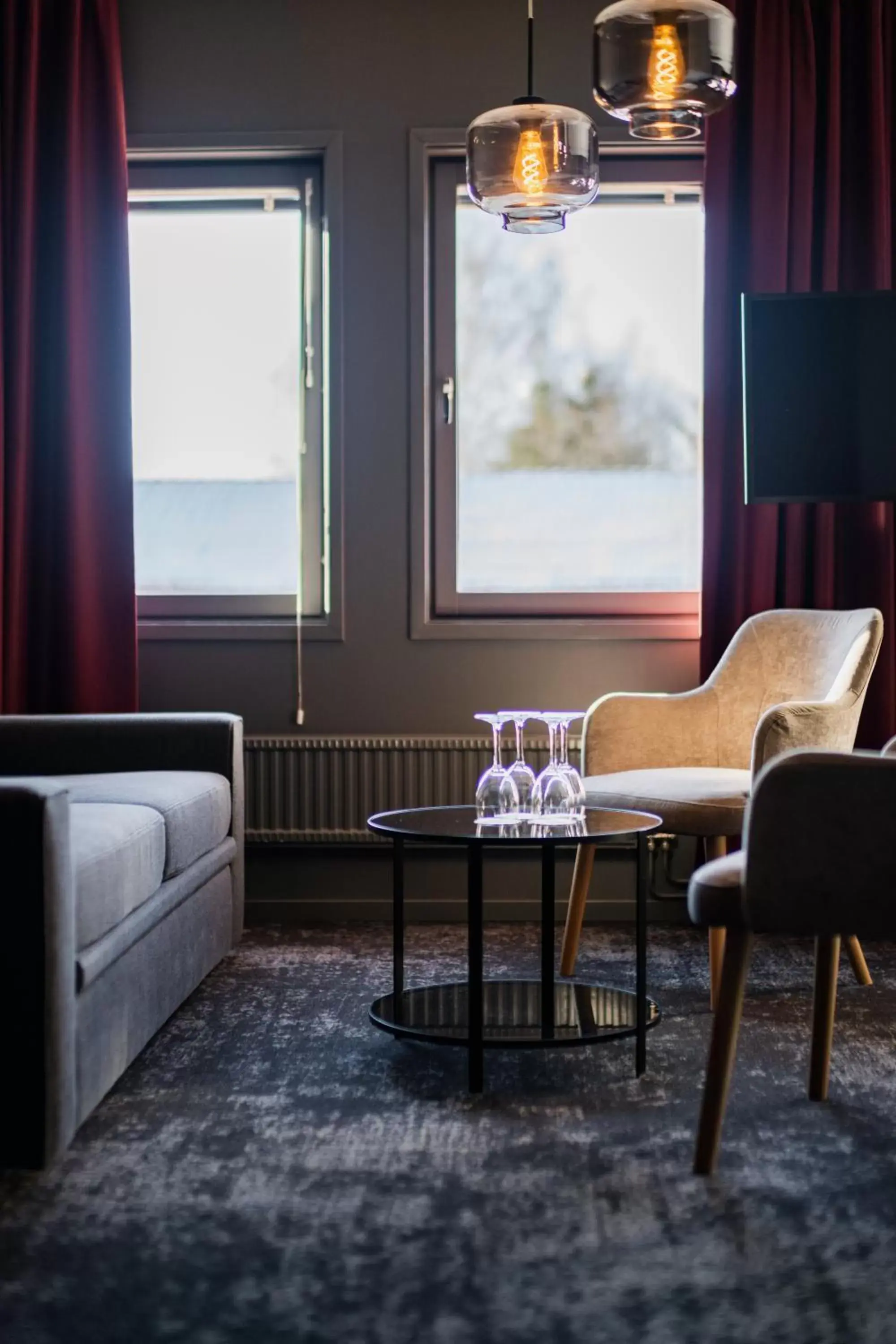 Decorative detail, Seating Area in Hotell Fridhemsgatan