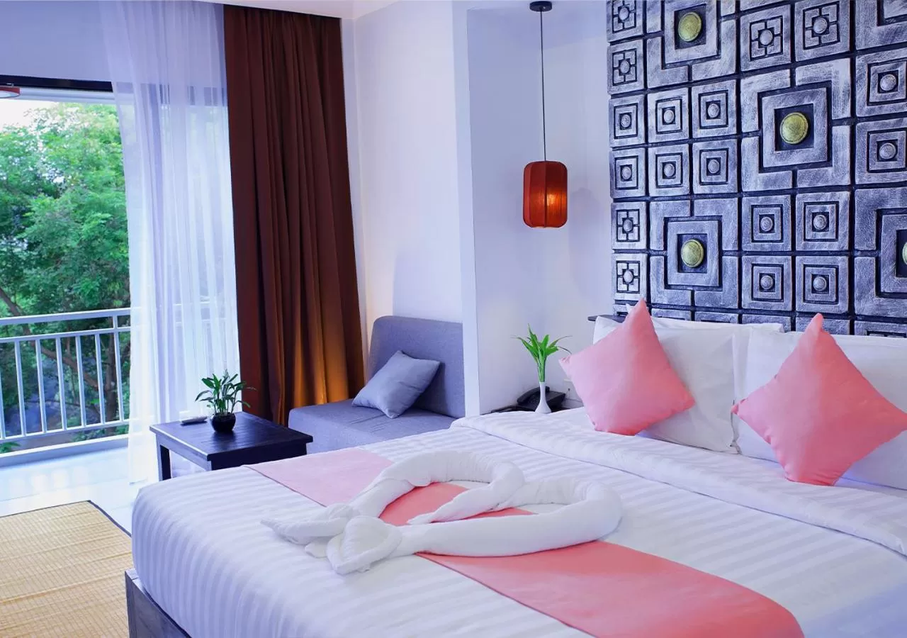 Bed in Ladear Privilege Rooms