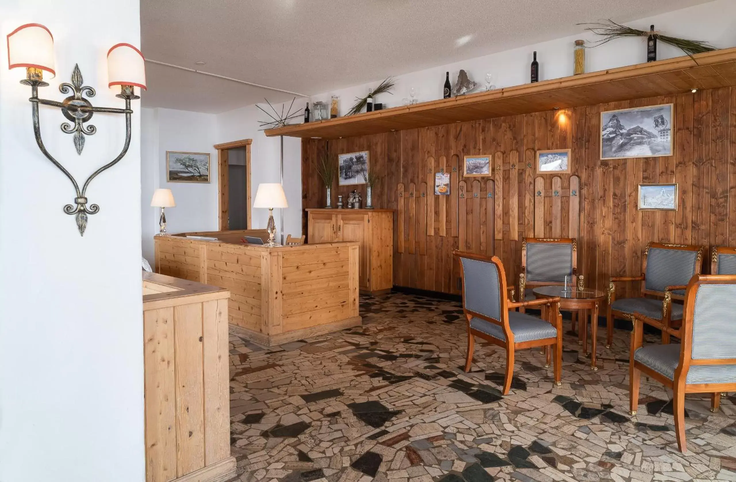 Seating area in Hotel Schwarzsee