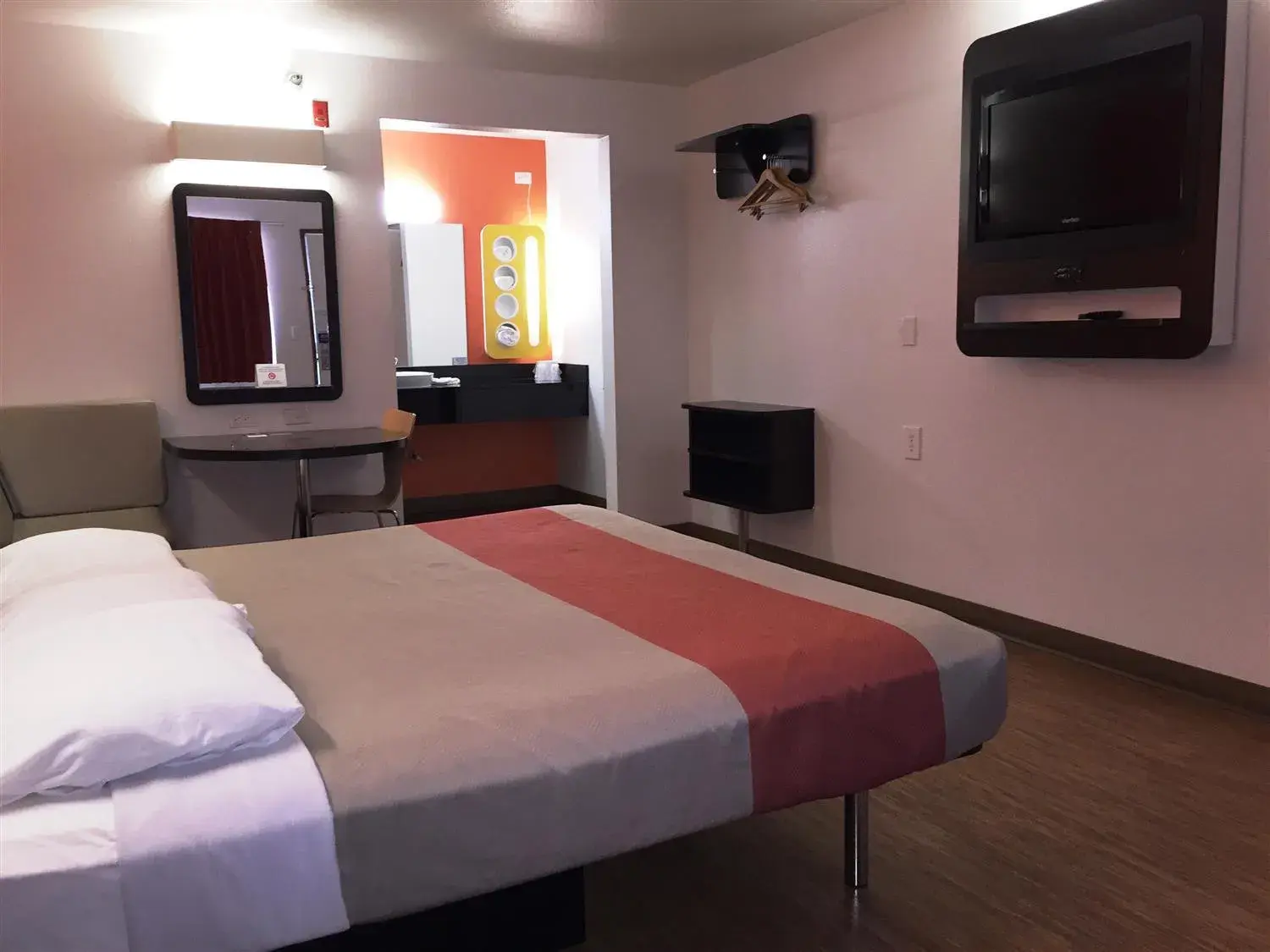 Photo of the whole room, TV/Entertainment Center in Motel 6-Brownsville, TX North