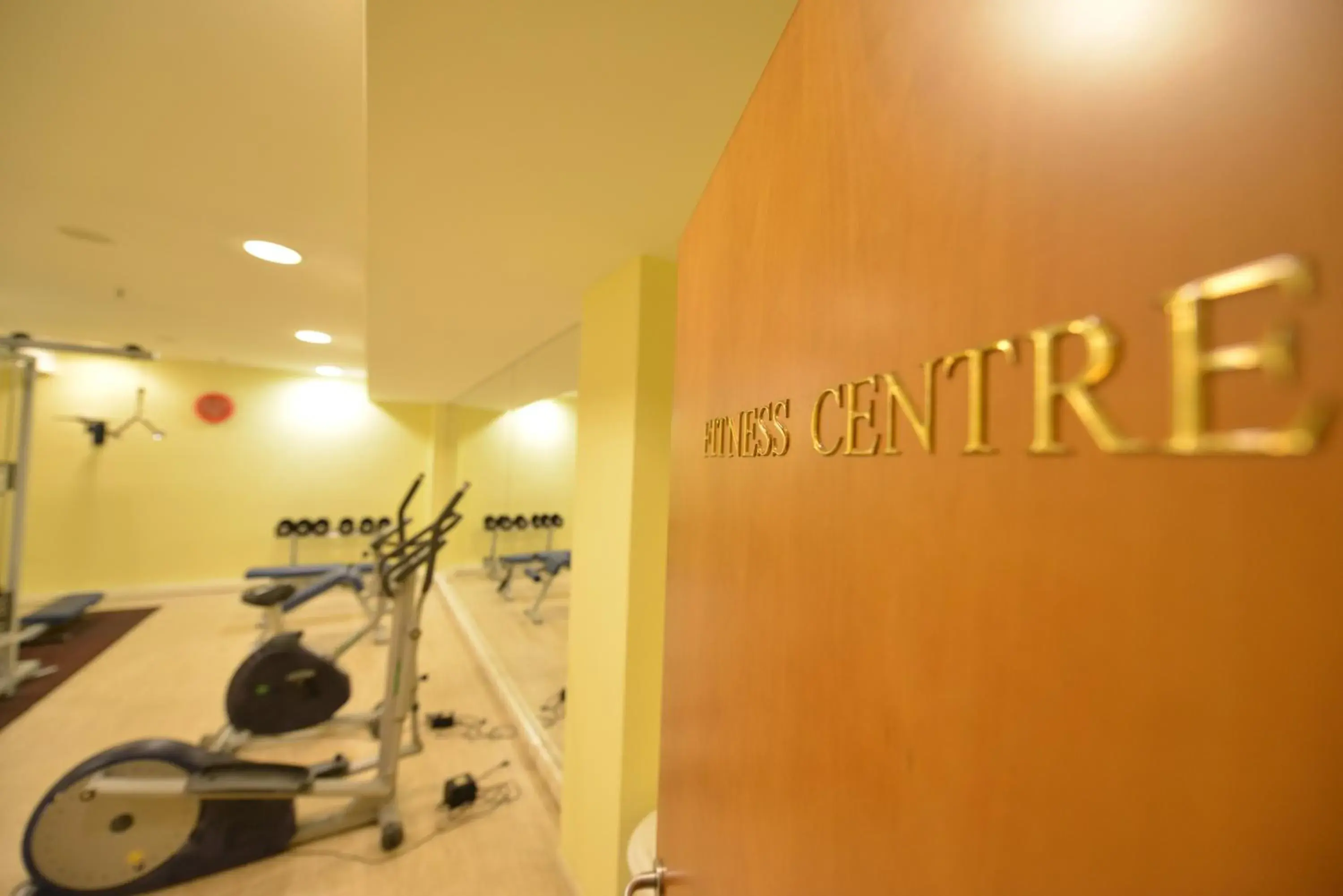 Fitness centre/facilities in Hotel Karpos