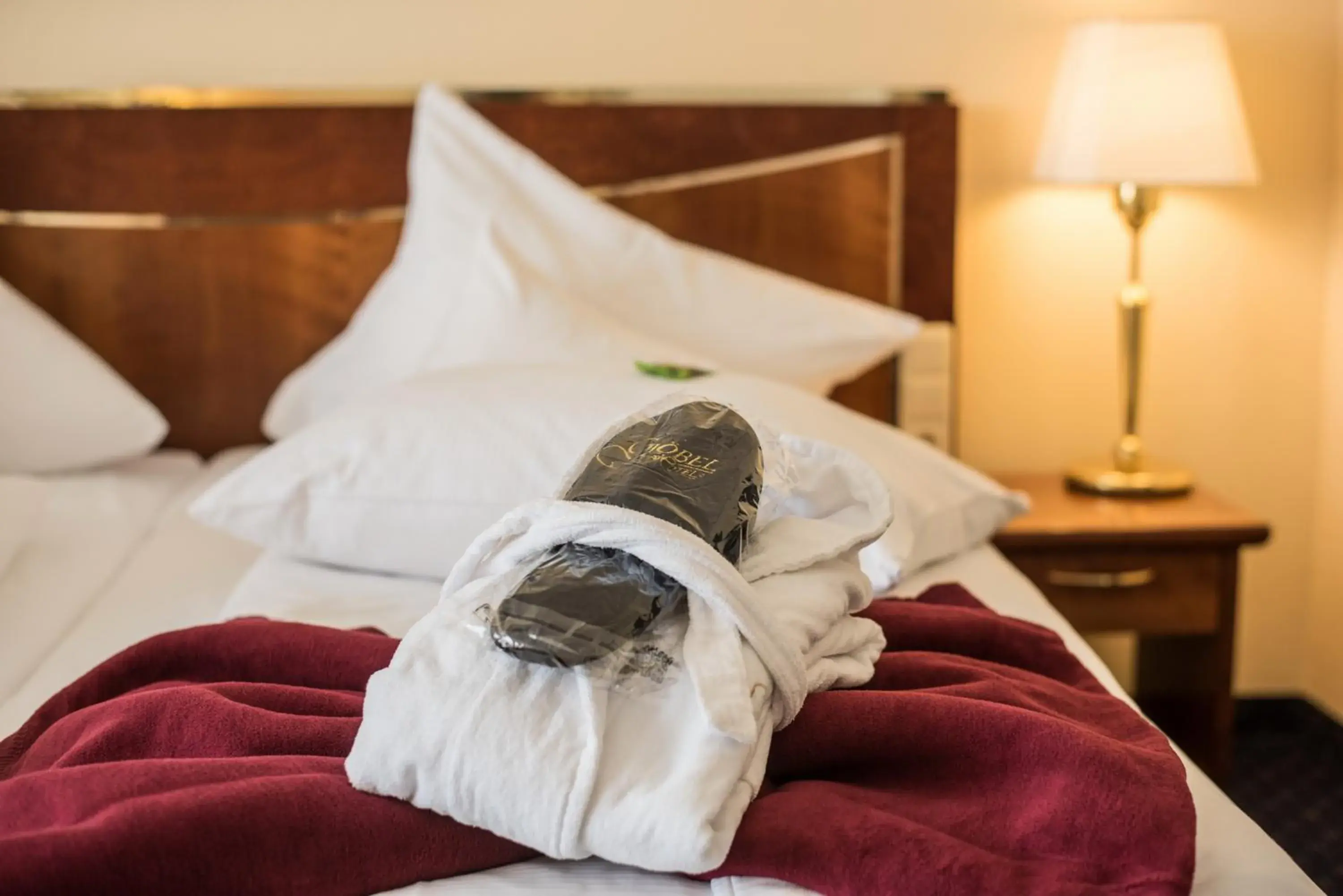 Decorative detail, Bed in Göbel`s Hotel Quellenhof