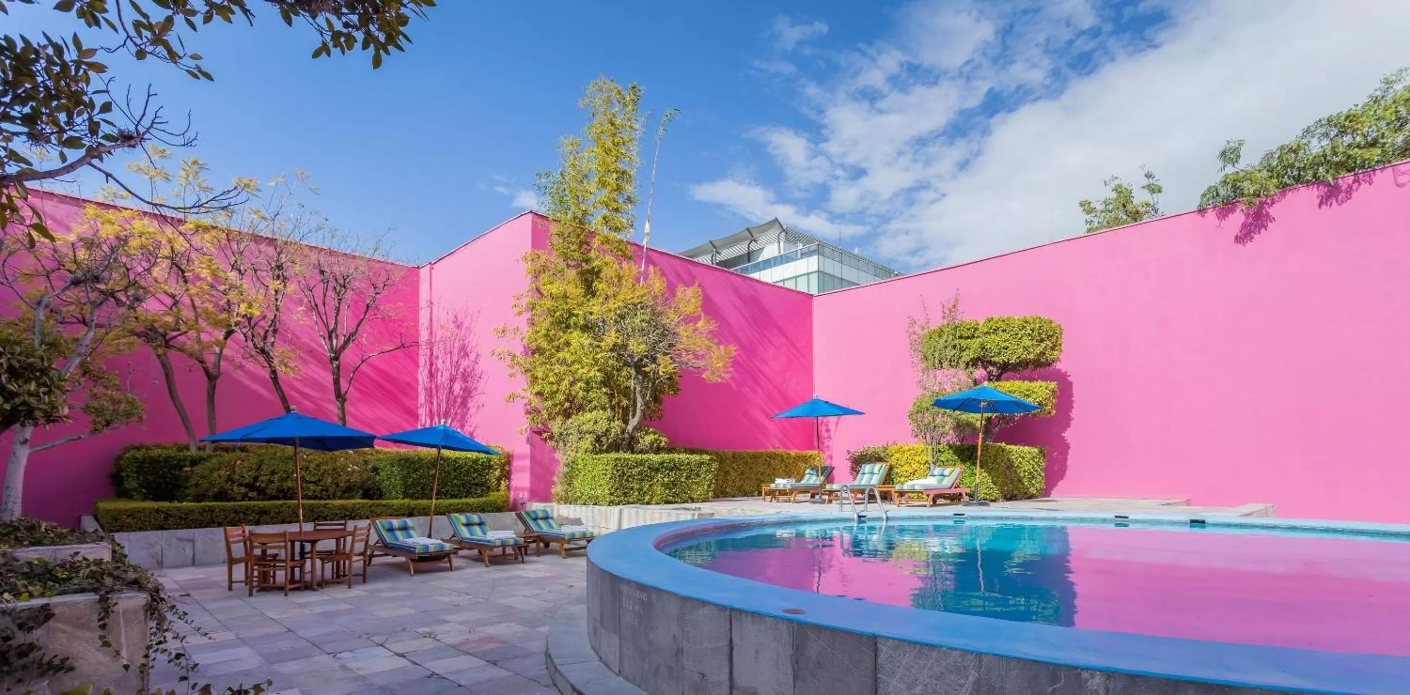 Swimming pool in Camino Real Polanco Mexico