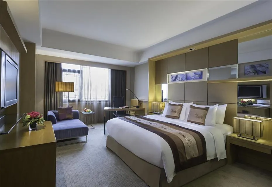 Bed in Wyndham Garden Suzhou