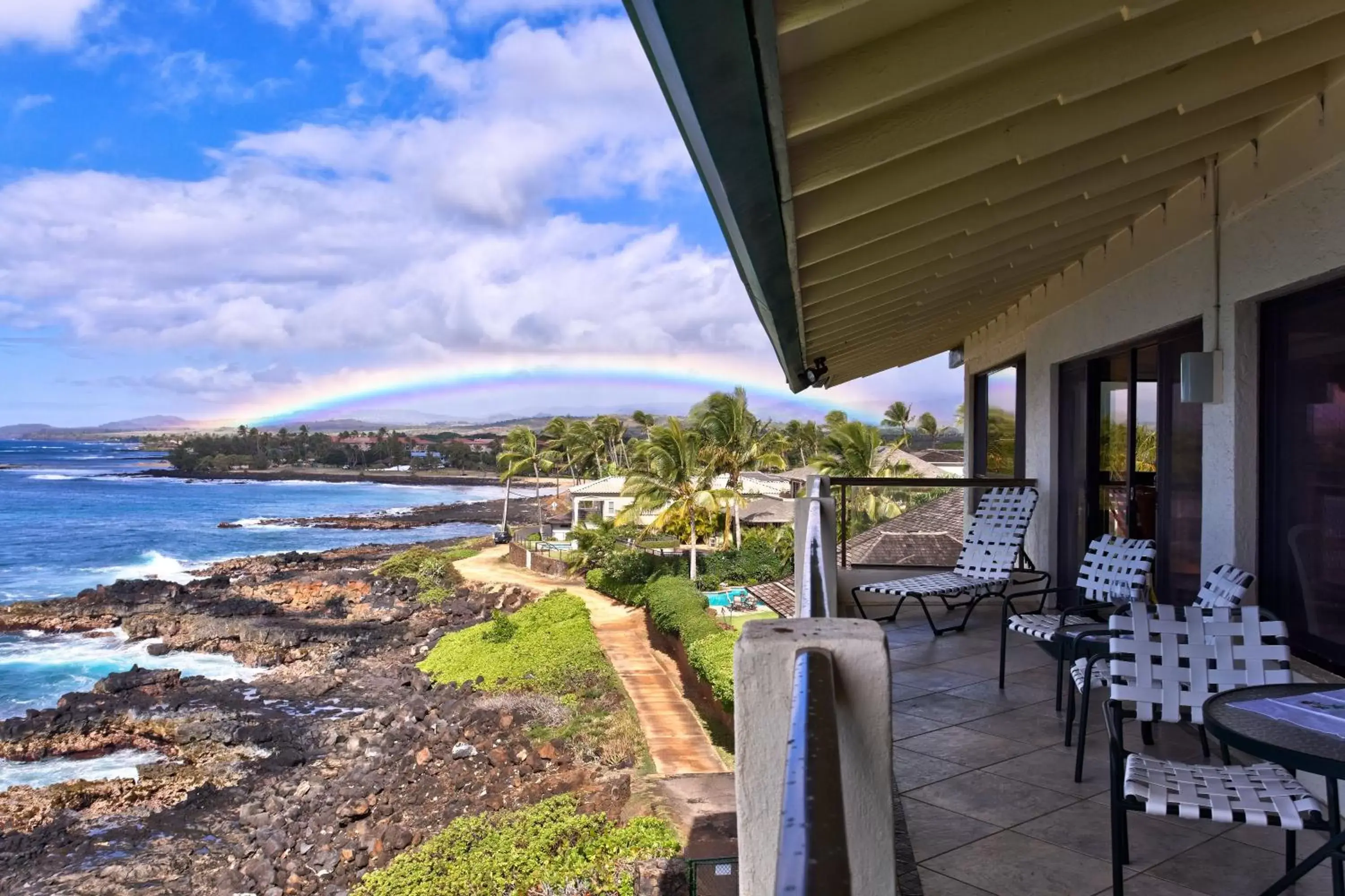 Balcony/Terrace in Castle Poipu Shores