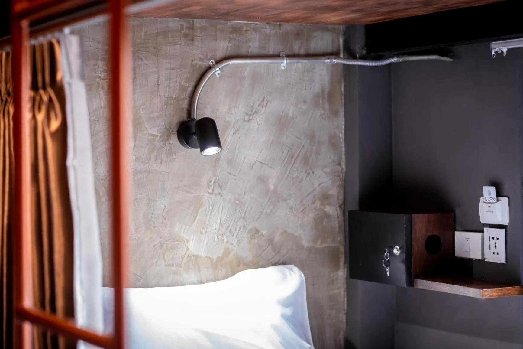 TV and multimedia, Bed in Kaen Hostel