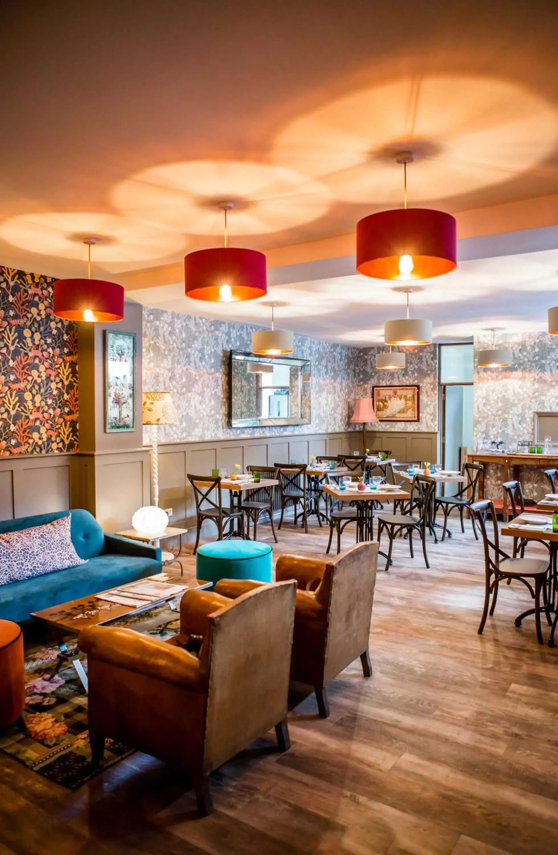 Living room in Moore House Living room in Moore House