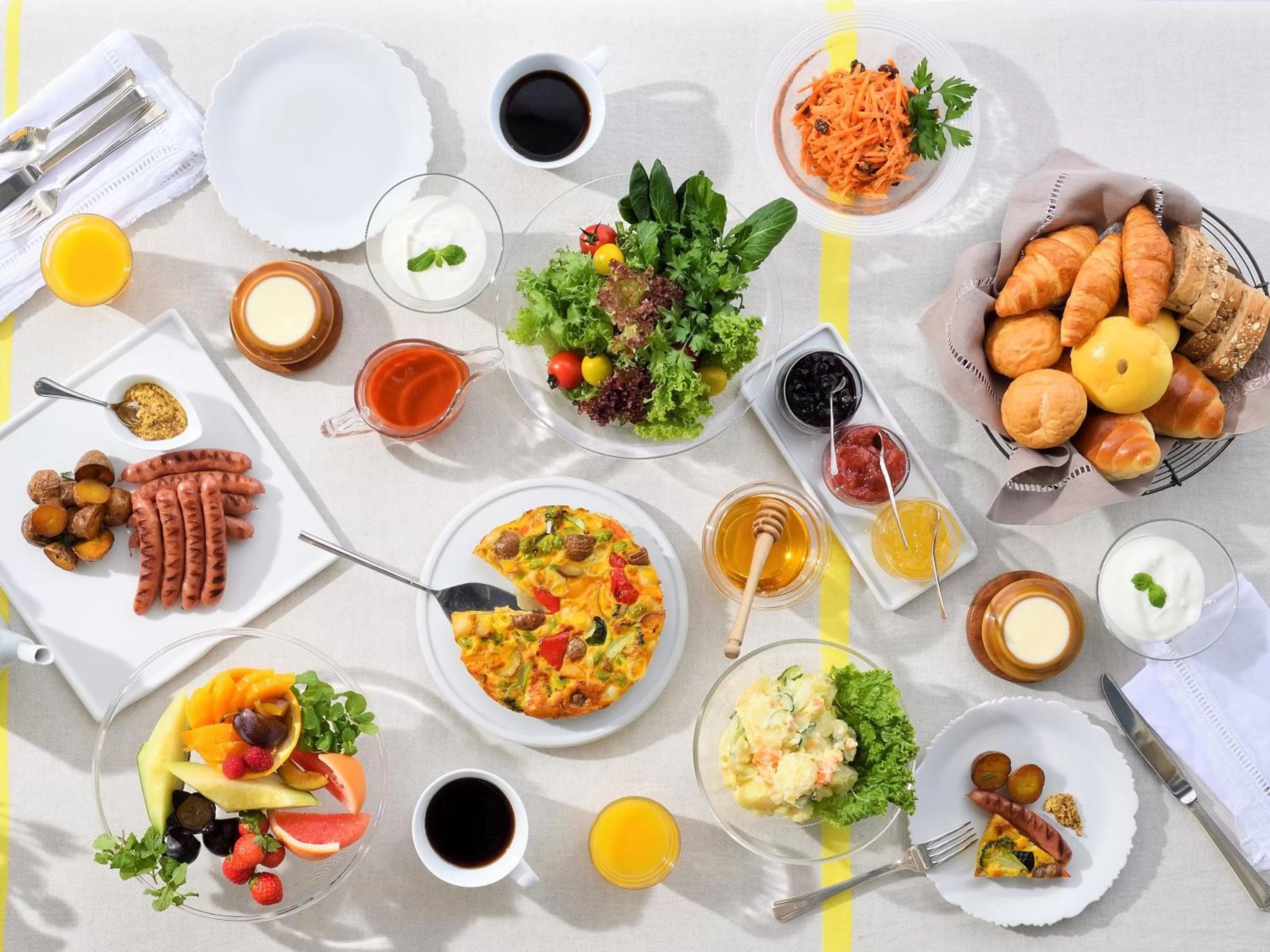 Buffet breakfast in Hotel Intergate Kanazawa