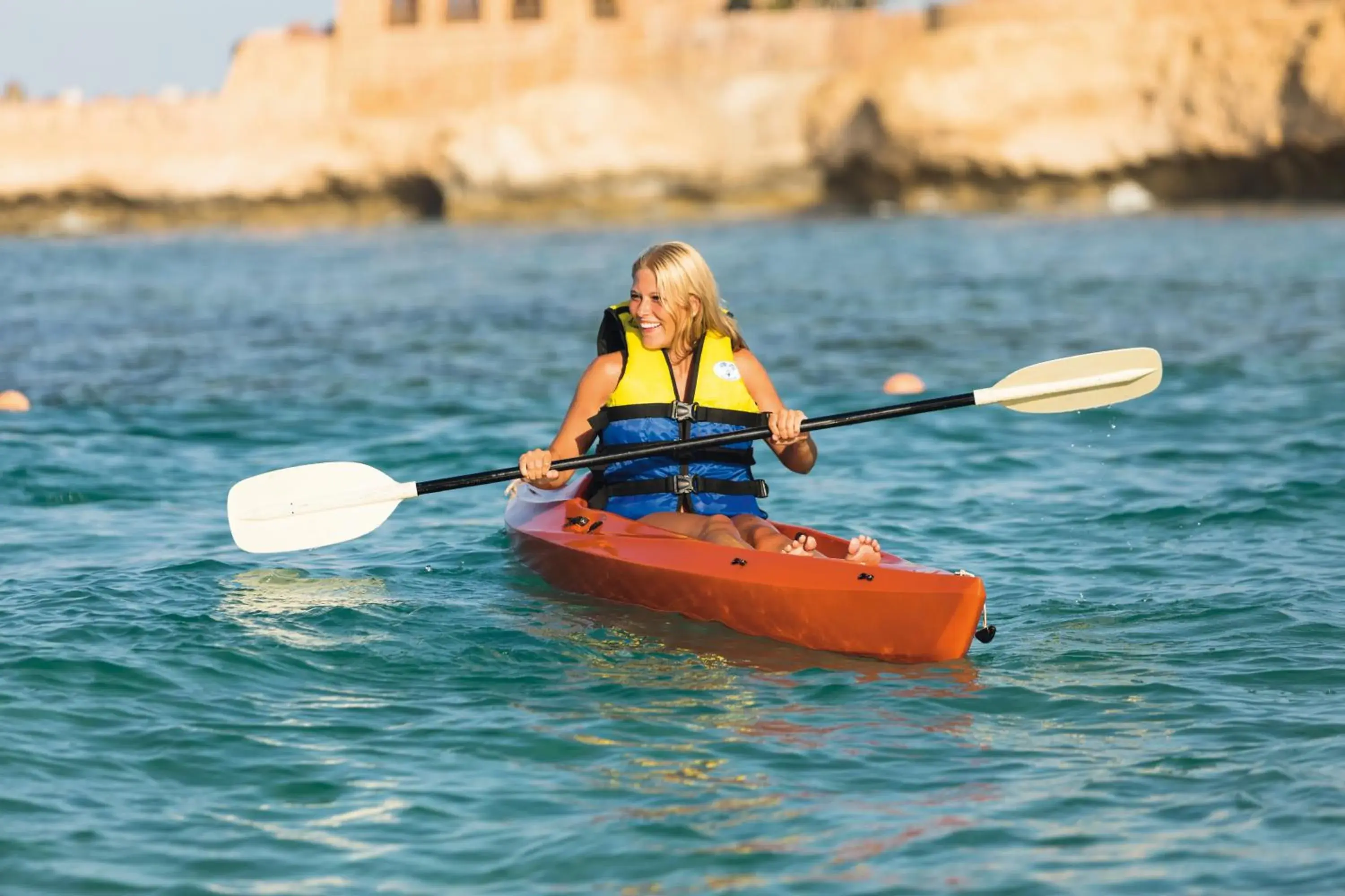 Canoeing in Movenpick Resort El Quseir