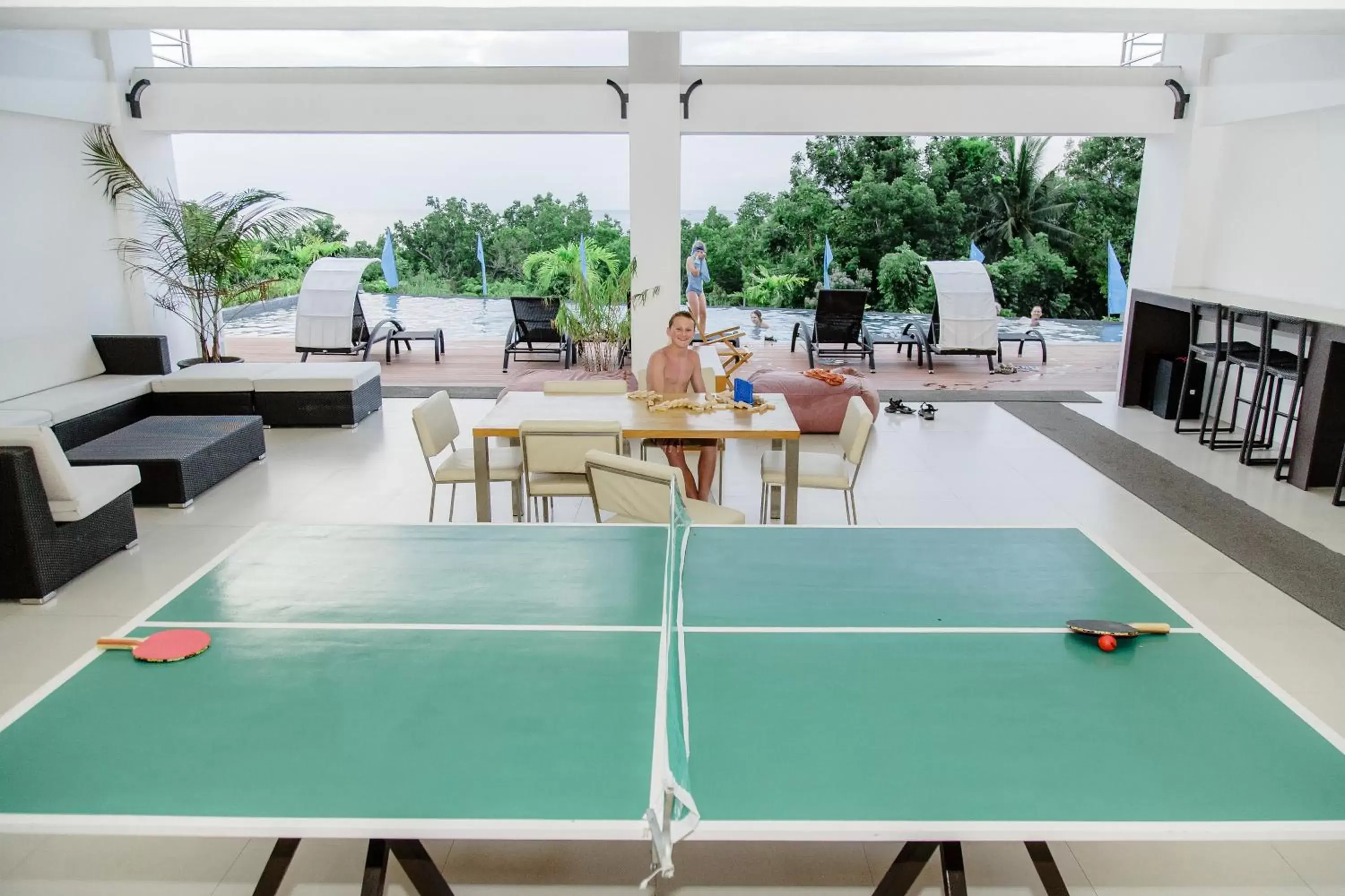 Day, Table Tennis in Ocean Suites Bohol Boutique Hotel