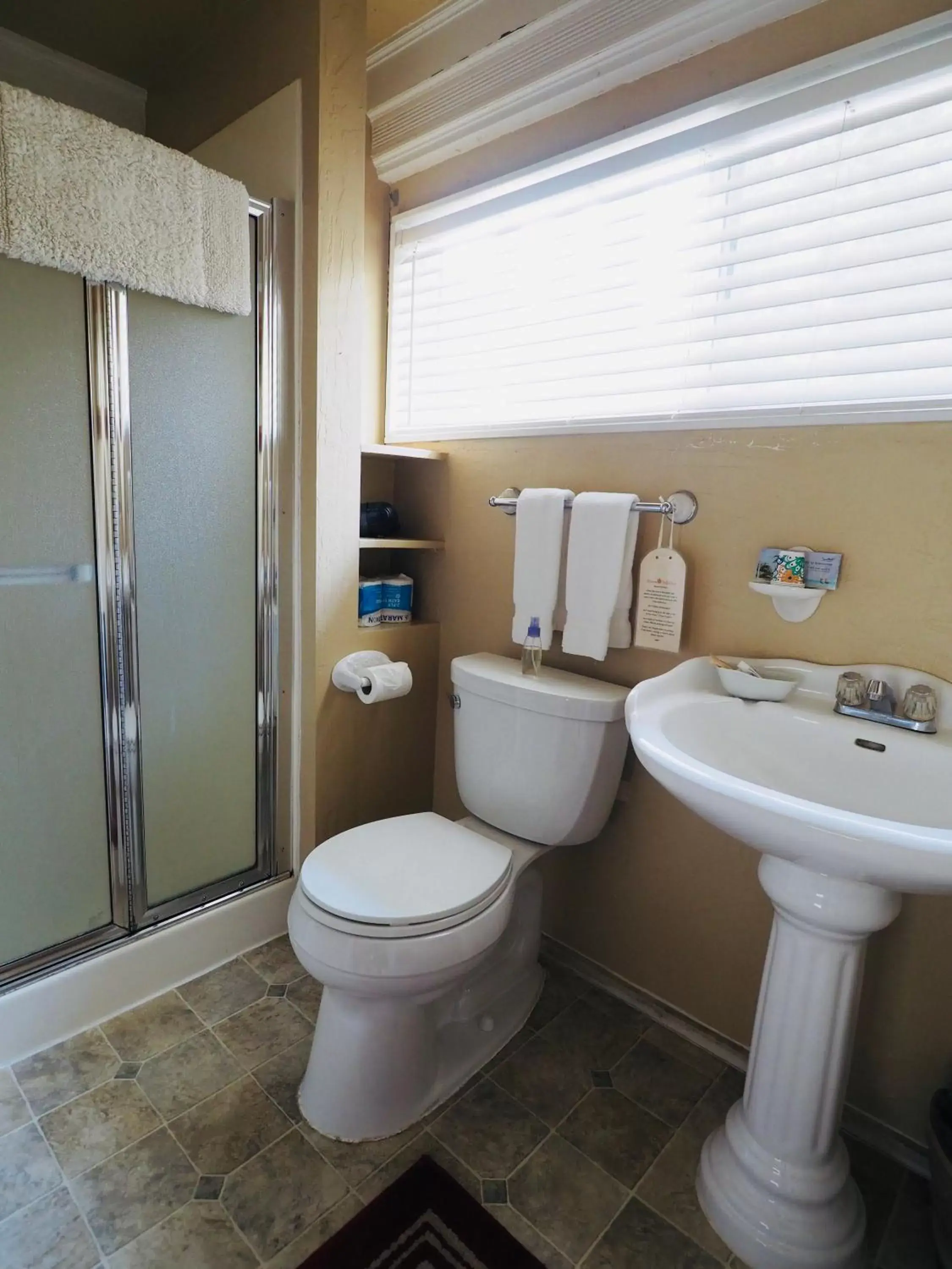 Bathroom in Mine and Farm, The Inn at Guerneville, CA