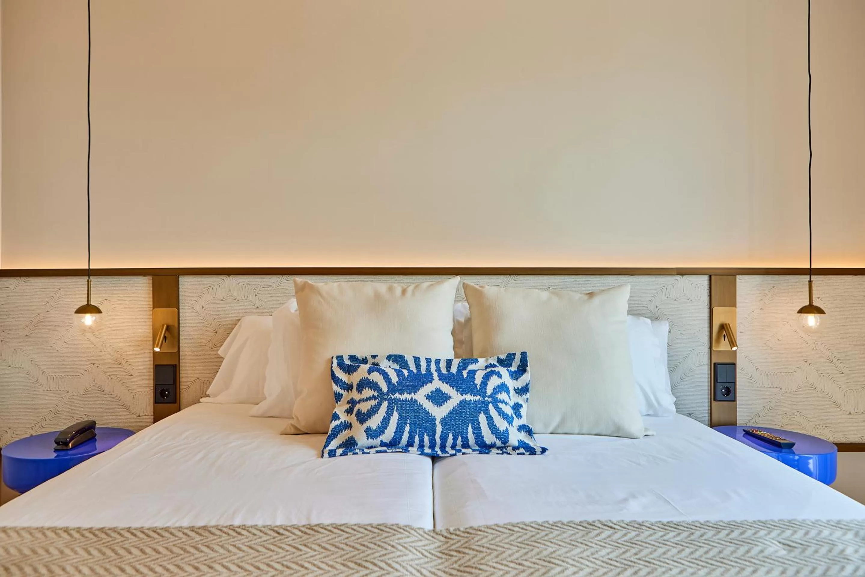 Bed in Universal Grand León & Spa