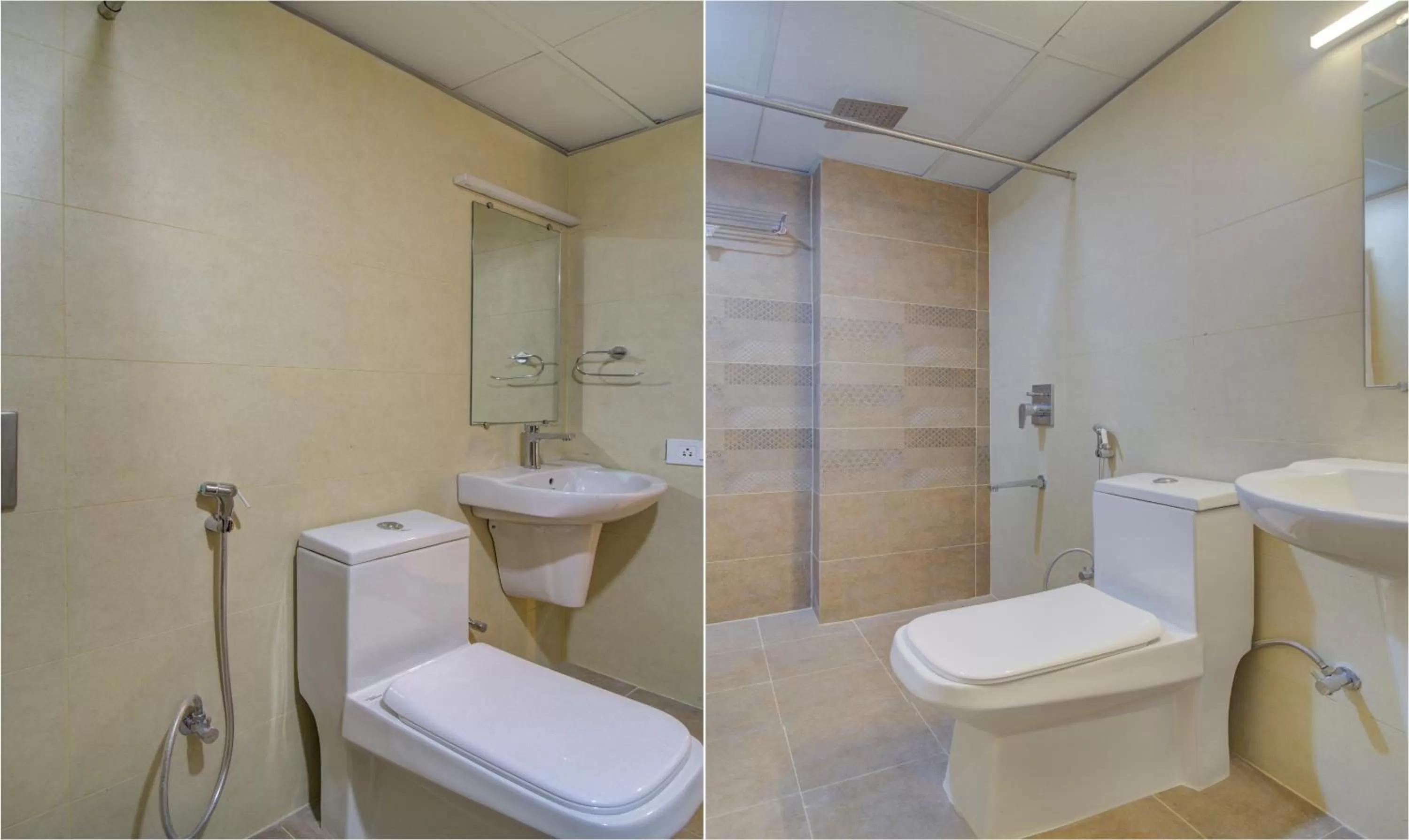 Bathroom in Treebo De Alphabet Kondapur