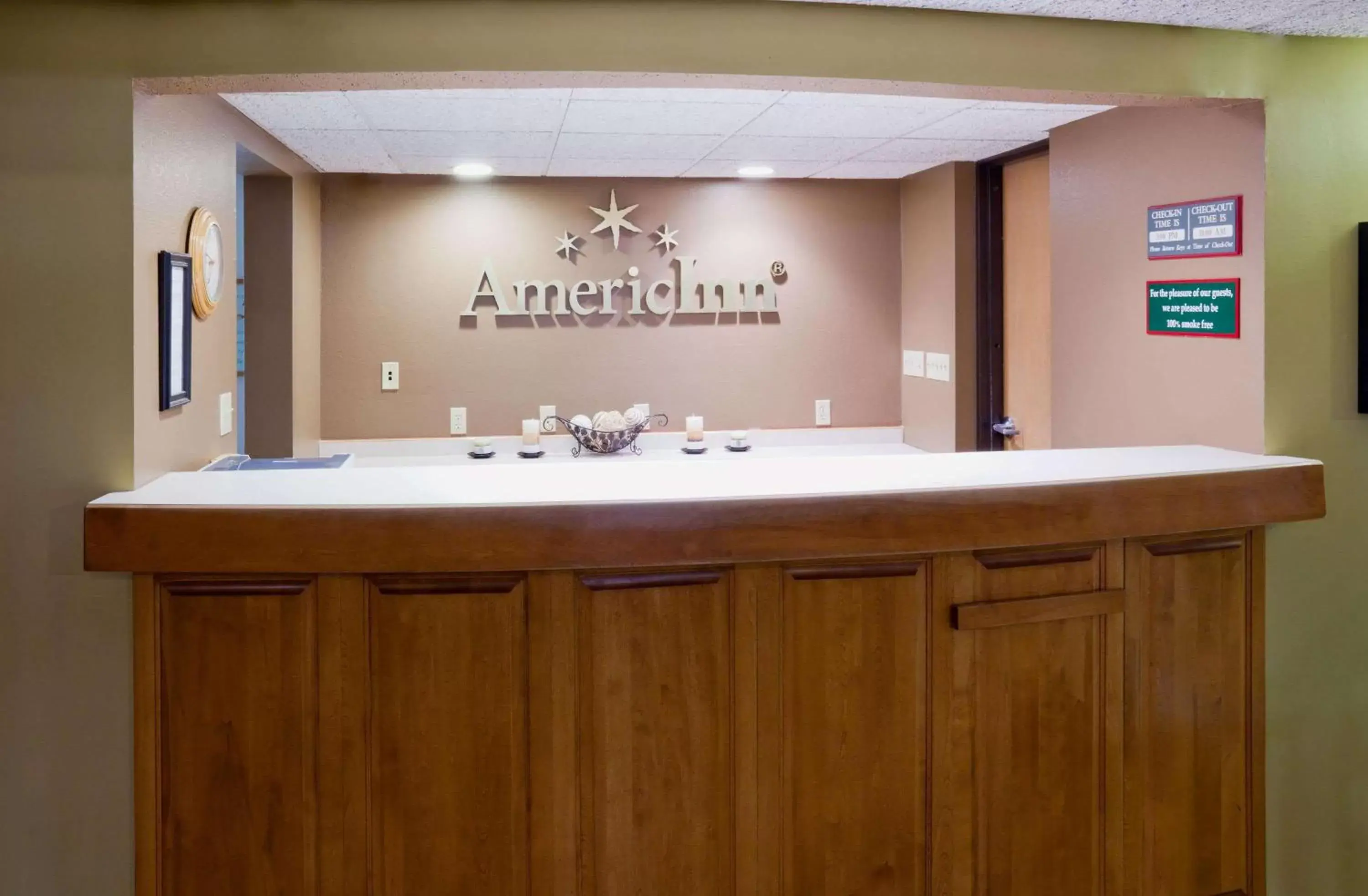 Lobby or reception, Lobby/Reception in AmericInn by Wyndham Crookston U of M Crookston