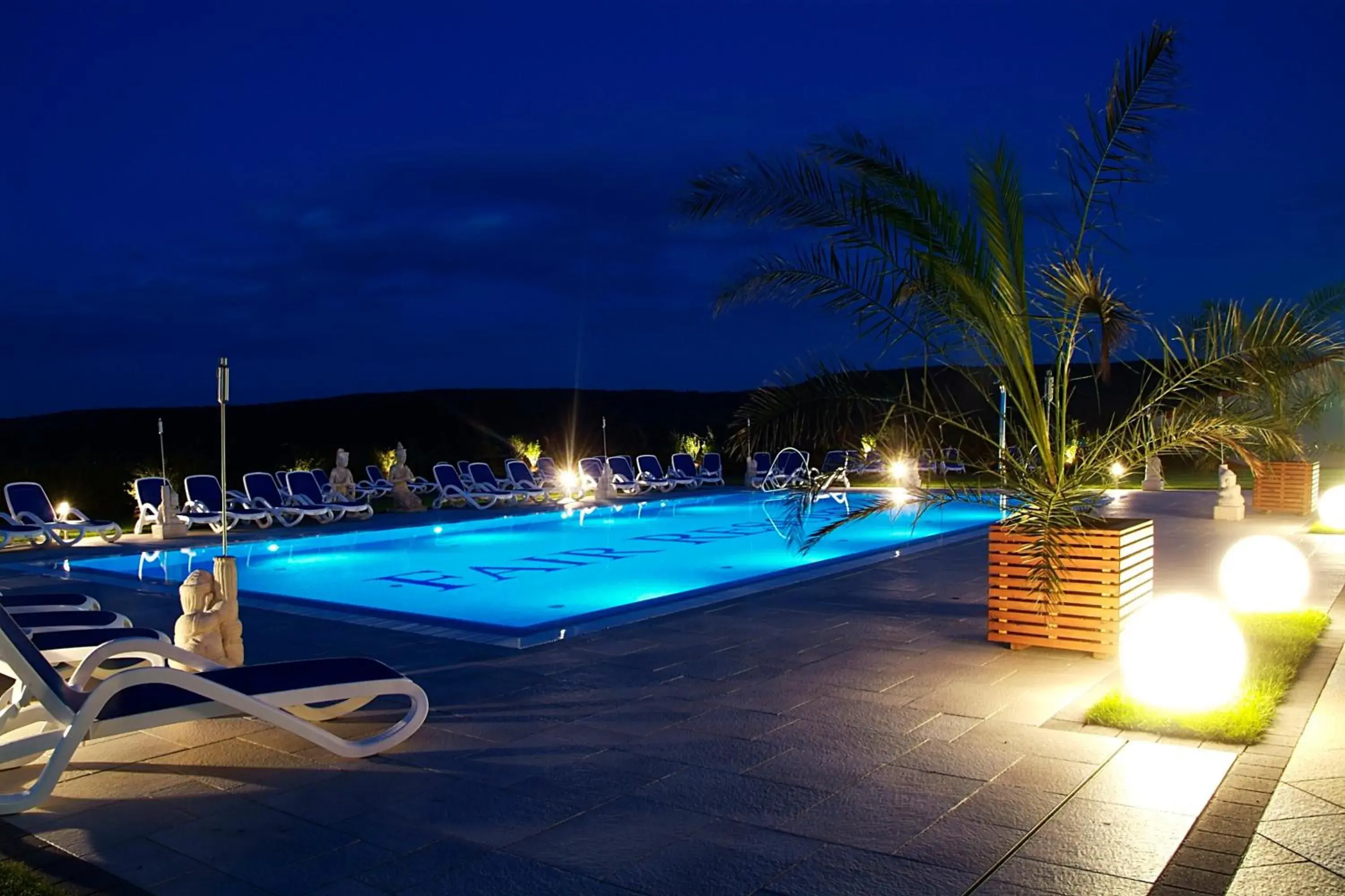 Night, Swimming Pool in FAIR RESORT HOTEL JENA