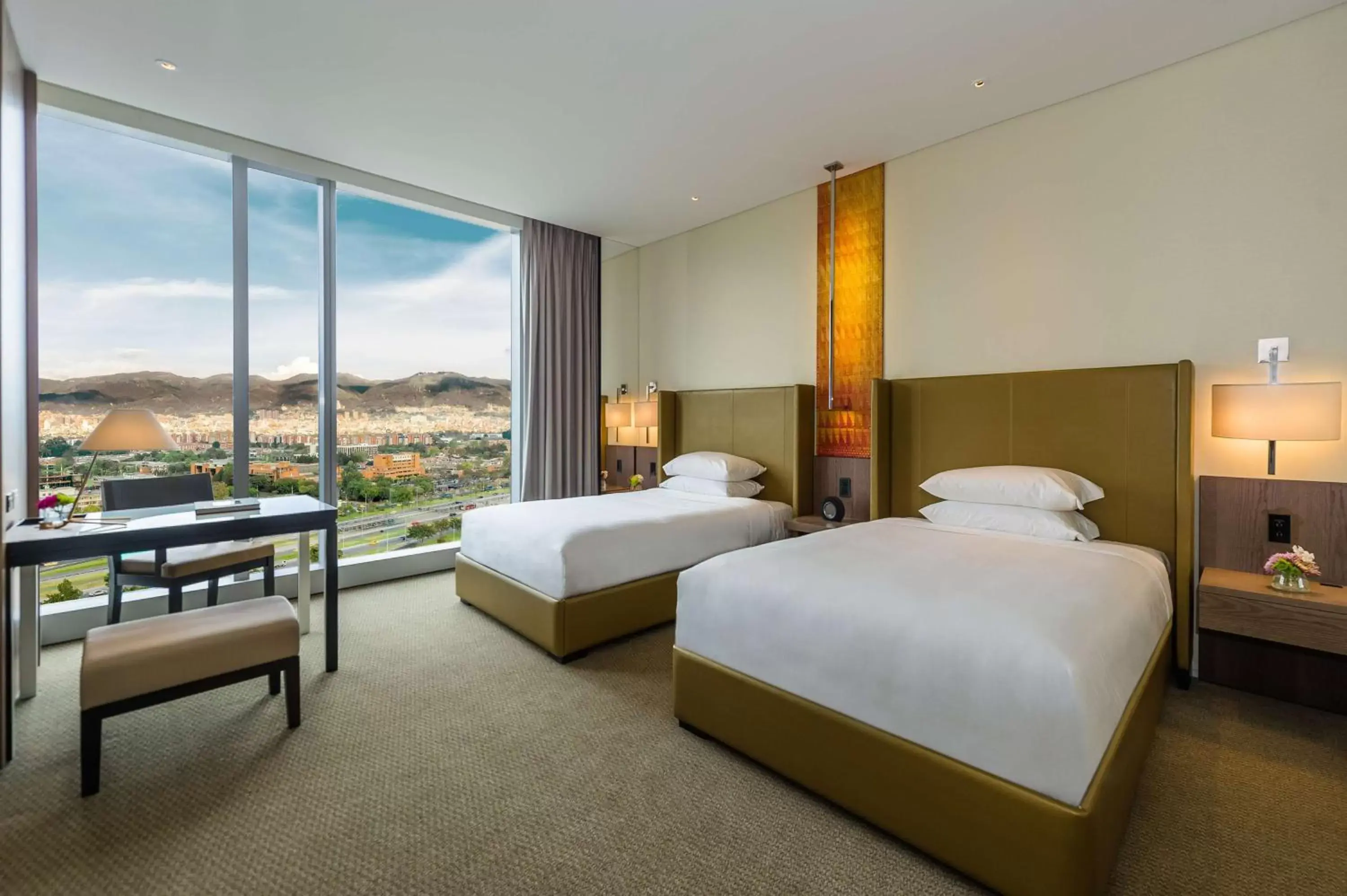 Bedroom, Mountain View in Grand Hyatt Bogota