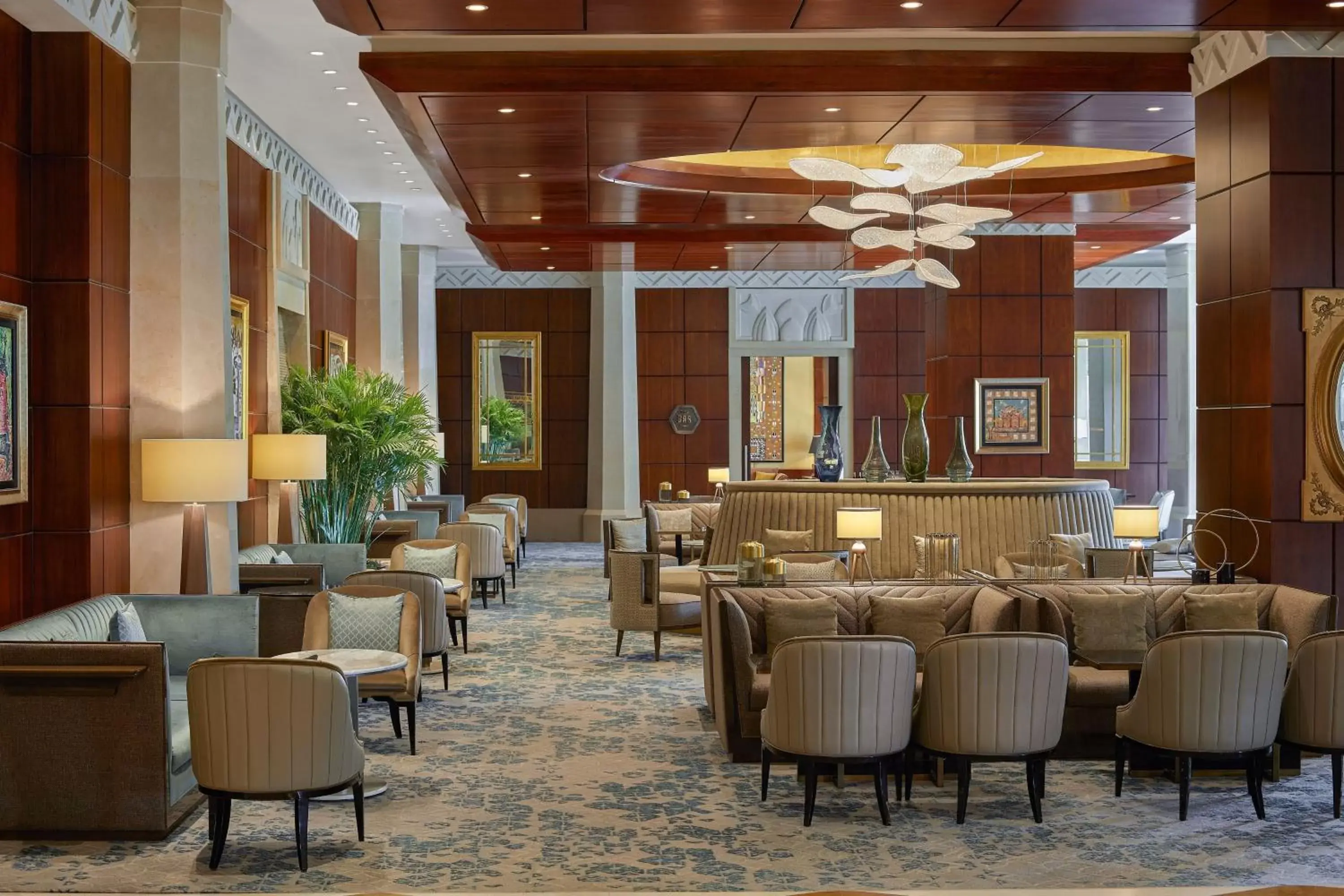 Lobby or reception in The Nile Ritz-Carlton, Cairo