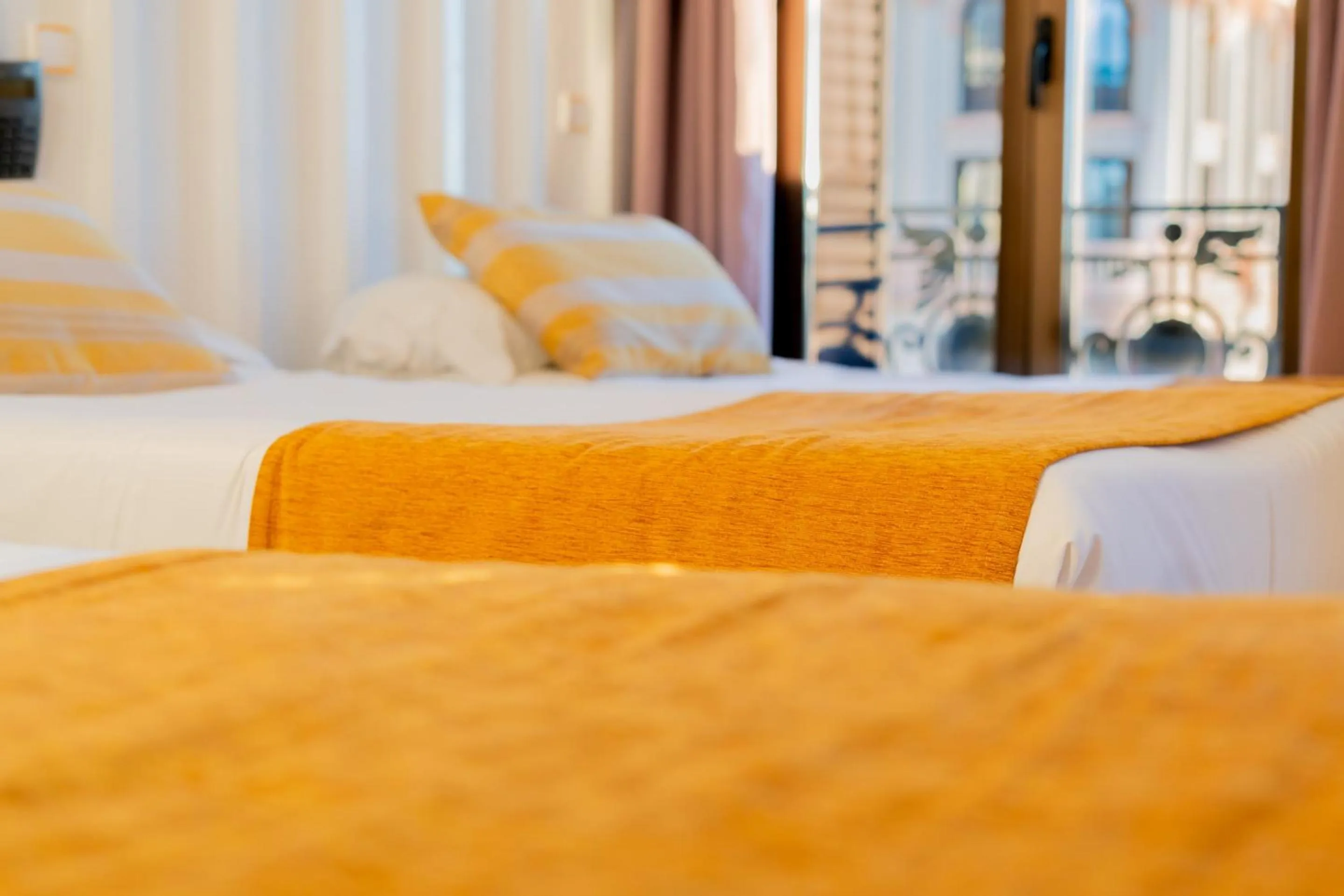 Bedroom, Bed in Hostal Josefina-Gran Vía