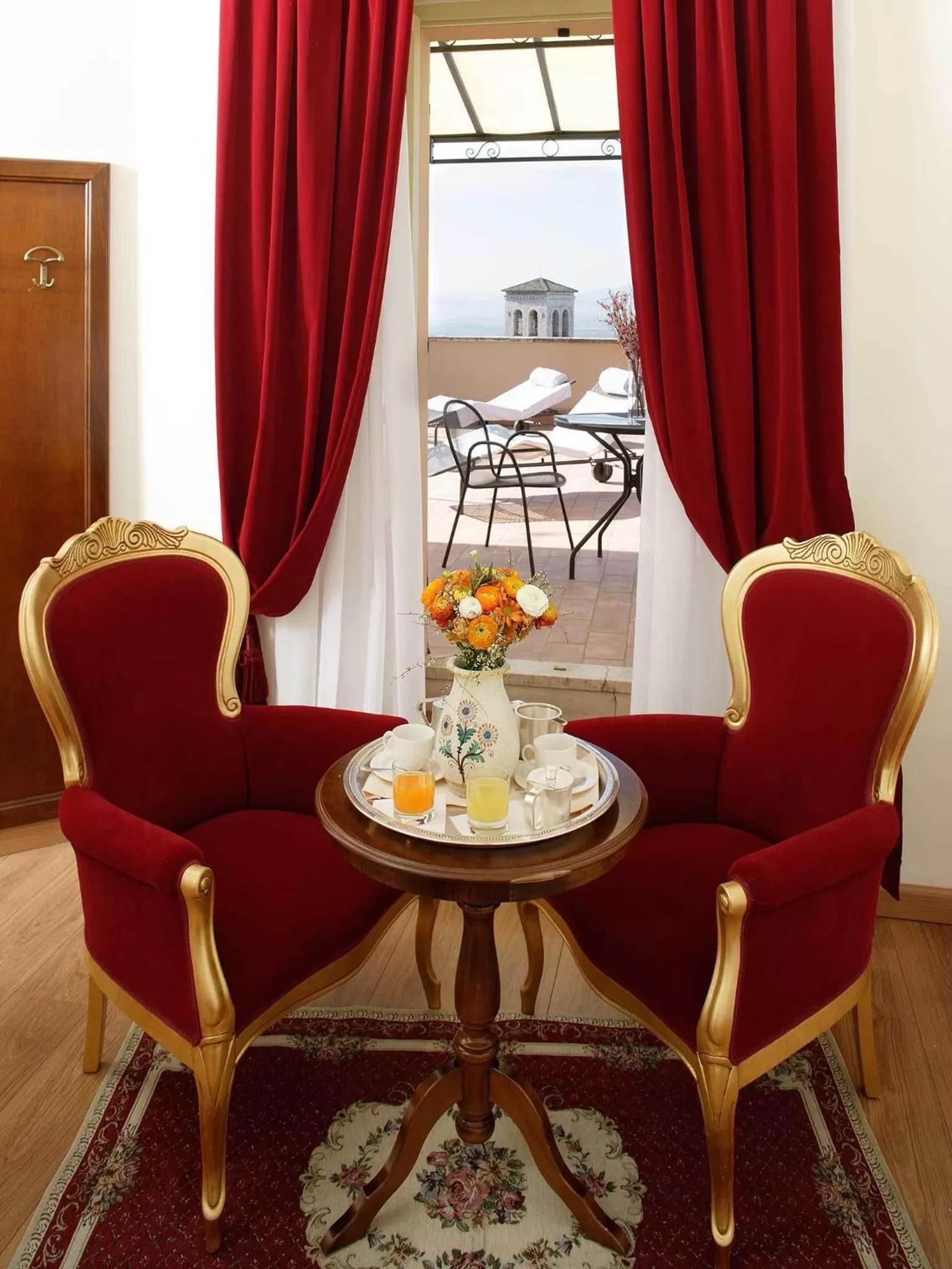 Shower in Giotto Hotel & Spa