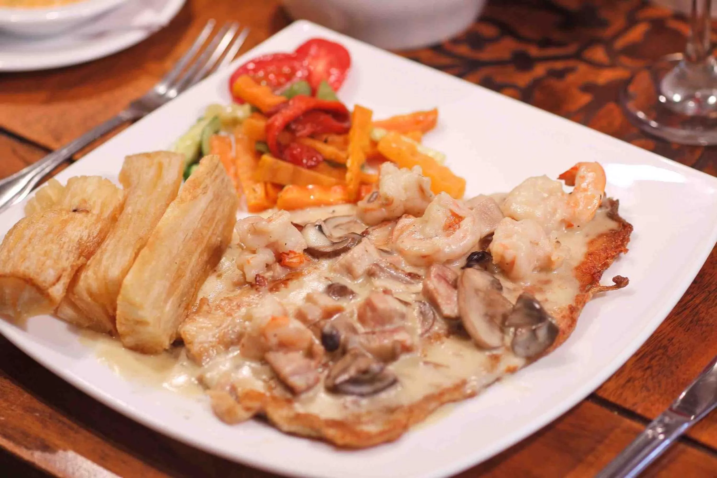 Food close-up in Hacienda Hostería Dos Chorreras