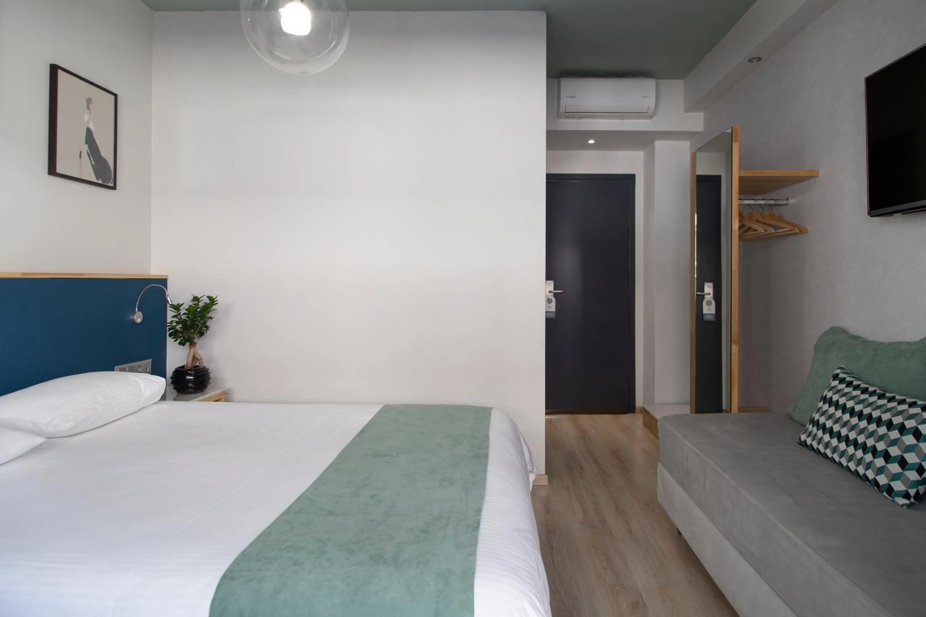 Bed in Be My Guest Athens