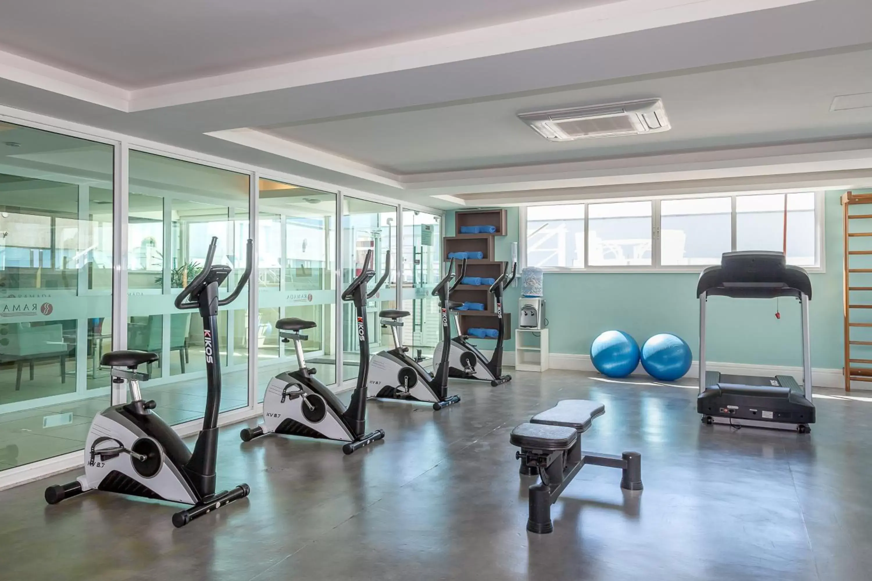 Fitness centre/facilities in Ramada by Wyndham Macae Hotel & Suites Fitness centre/facilities in Ramada by Wyndham Macae Hotel & Suites