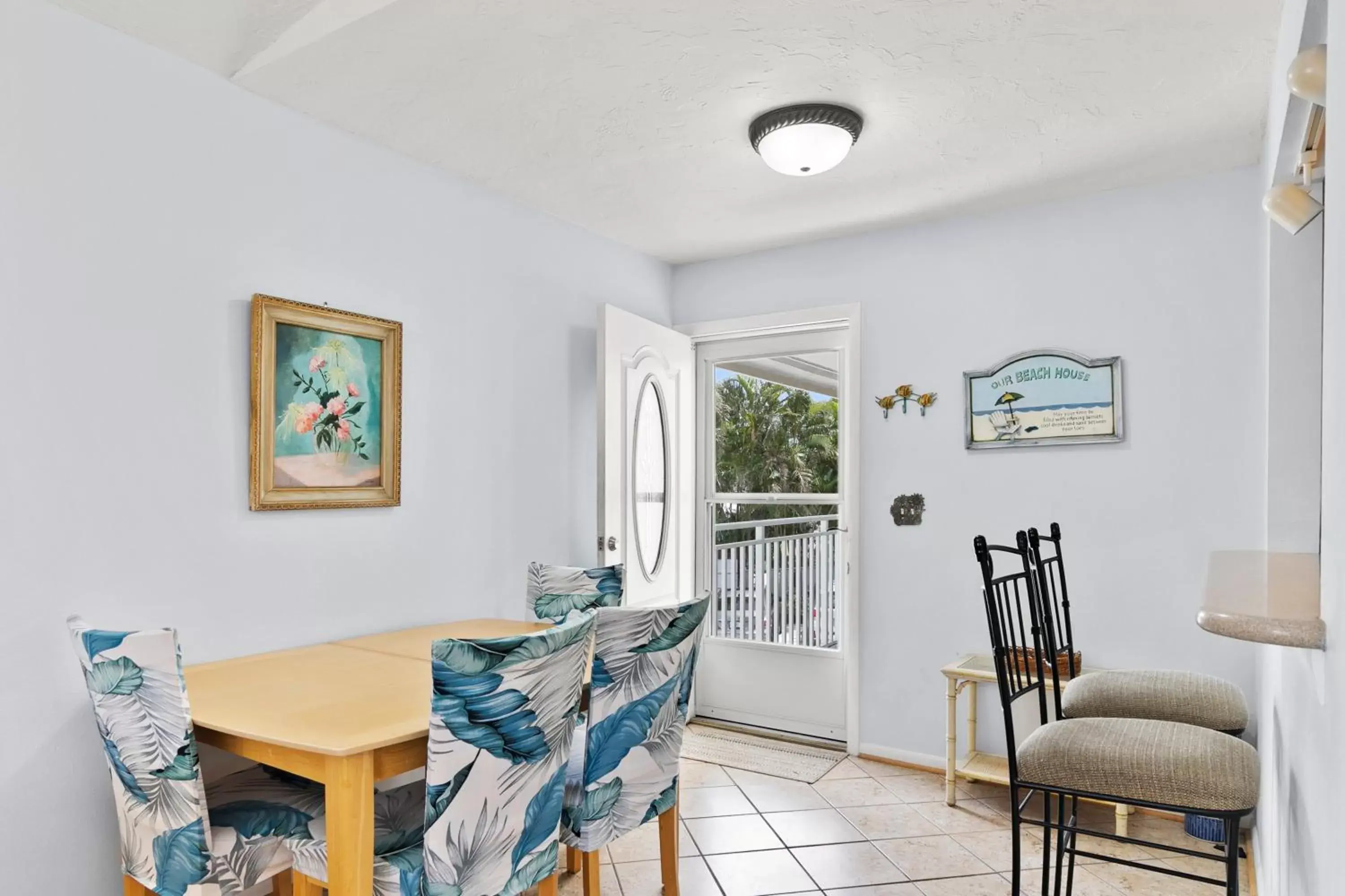 Seating Area in The Ringling Beach House