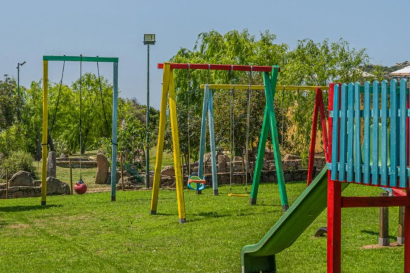 Children play ground, Children's Play Area in Hotel Airone