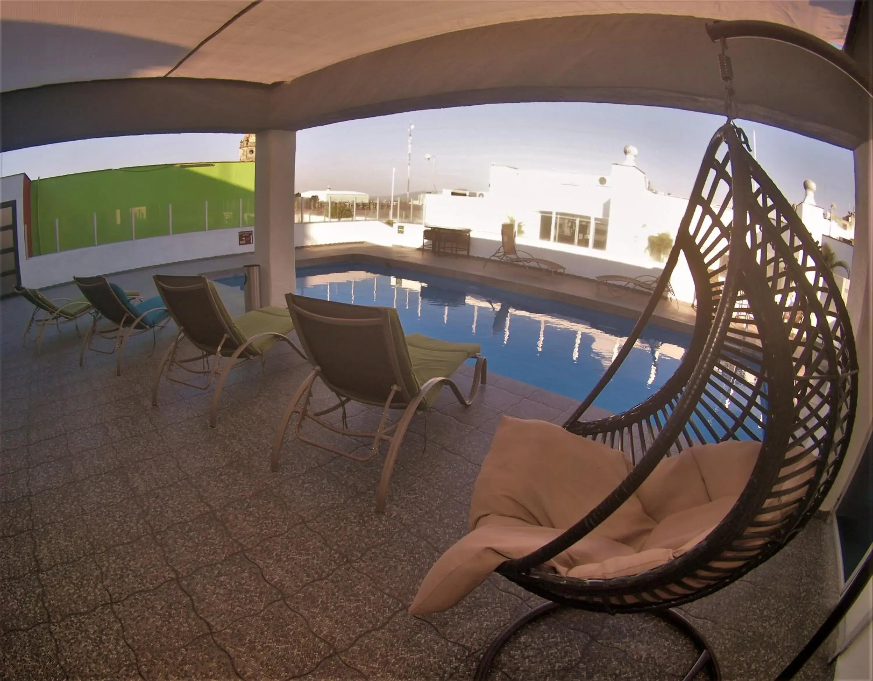 Pool view, Swimming Pool in Roma Guadalajara in downtown