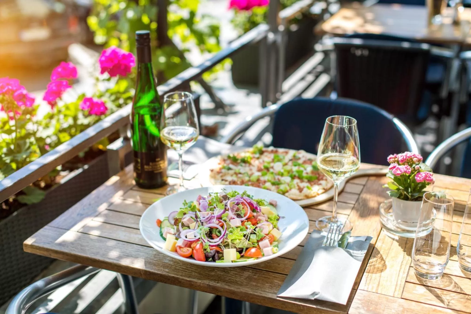 Food and drinks in Hotel Karl Müller