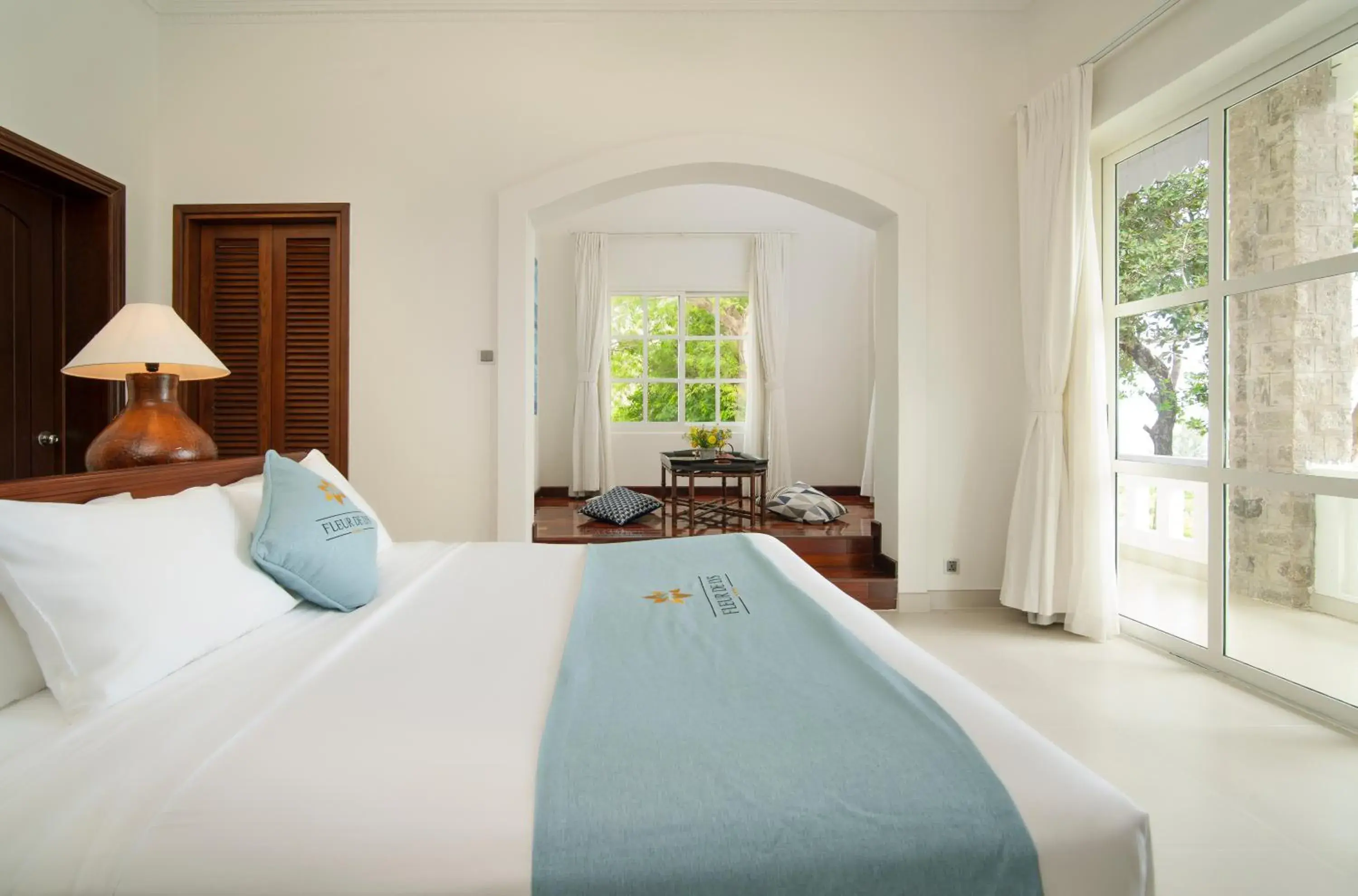 Bed in Fleur De Lys Resort & Spa Long Hai