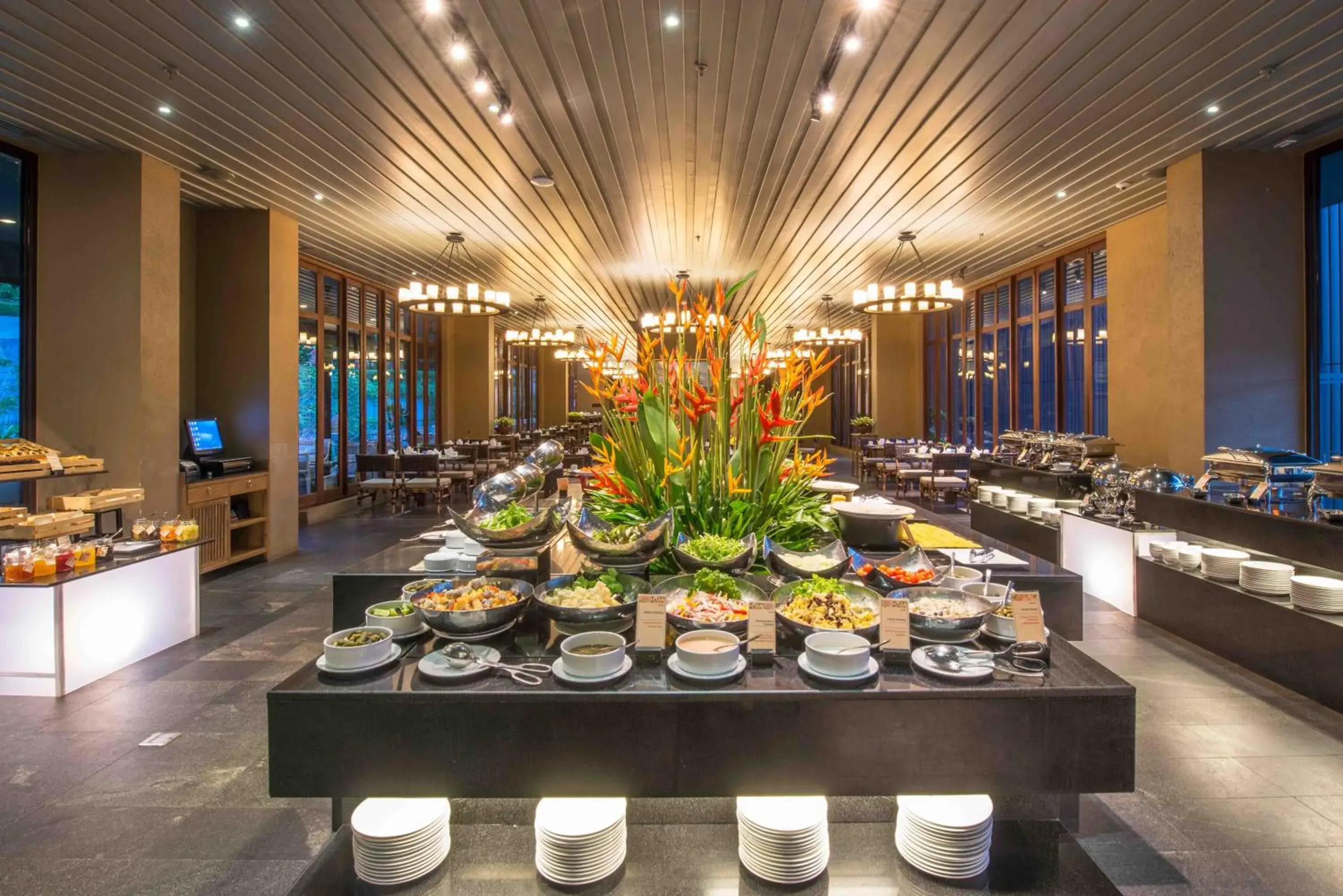 Buffet breakfast in SUNSURI PHUKET, Nai Harn Beach Buffet breakfast in SUNSURI PHUKET, Nai Harn Beach