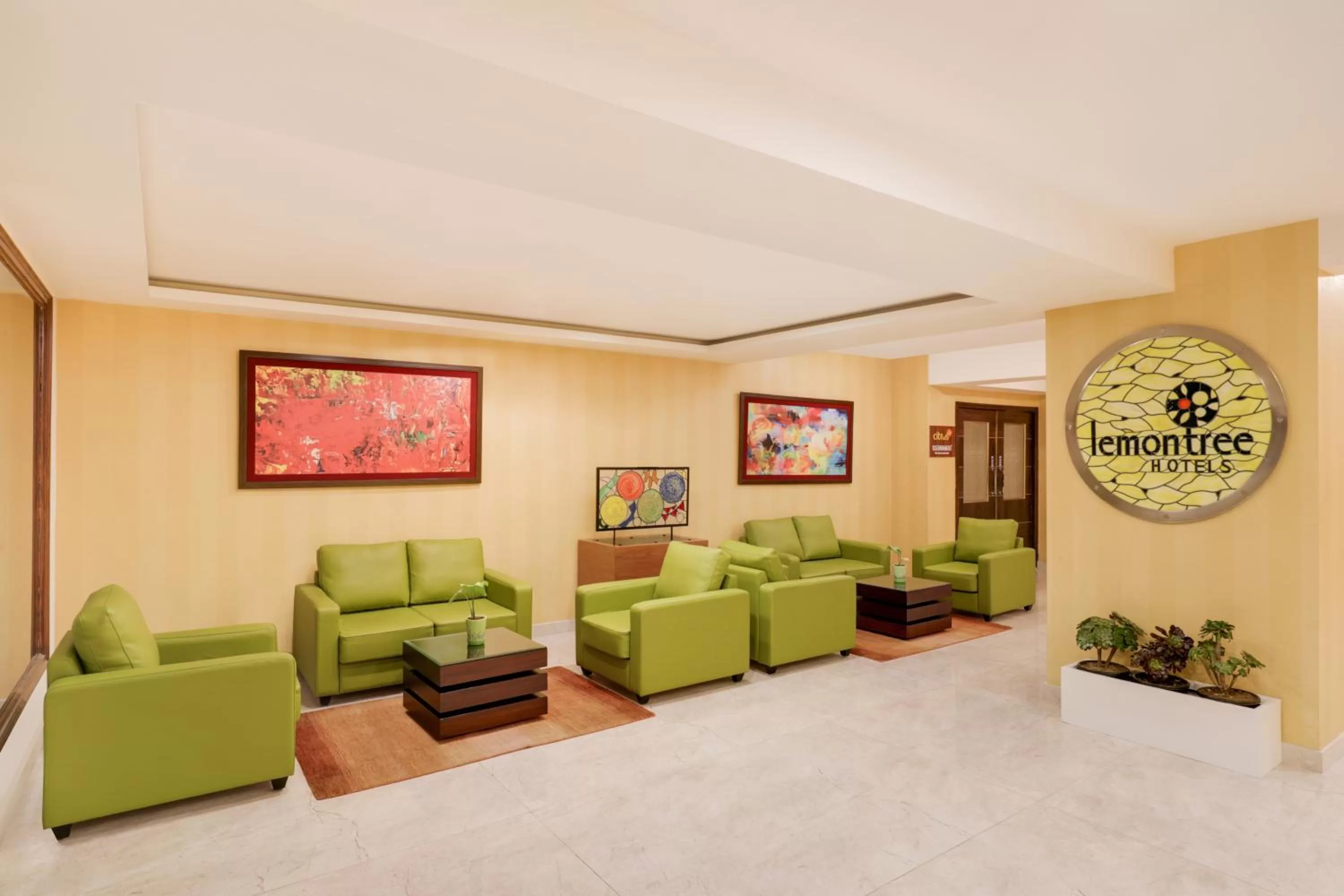 Seating Area in Lemon Tree Hotel Manali