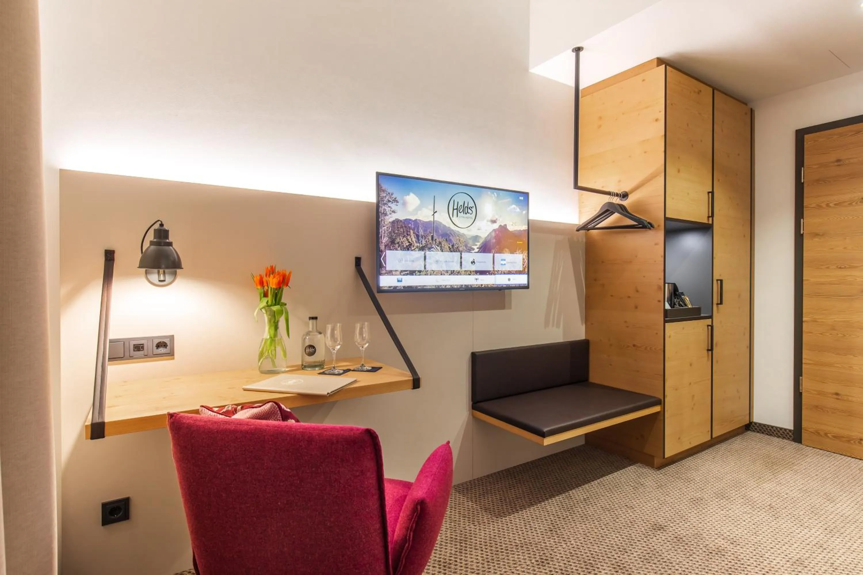 Photo of the whole room in HELDs Vitalhotel