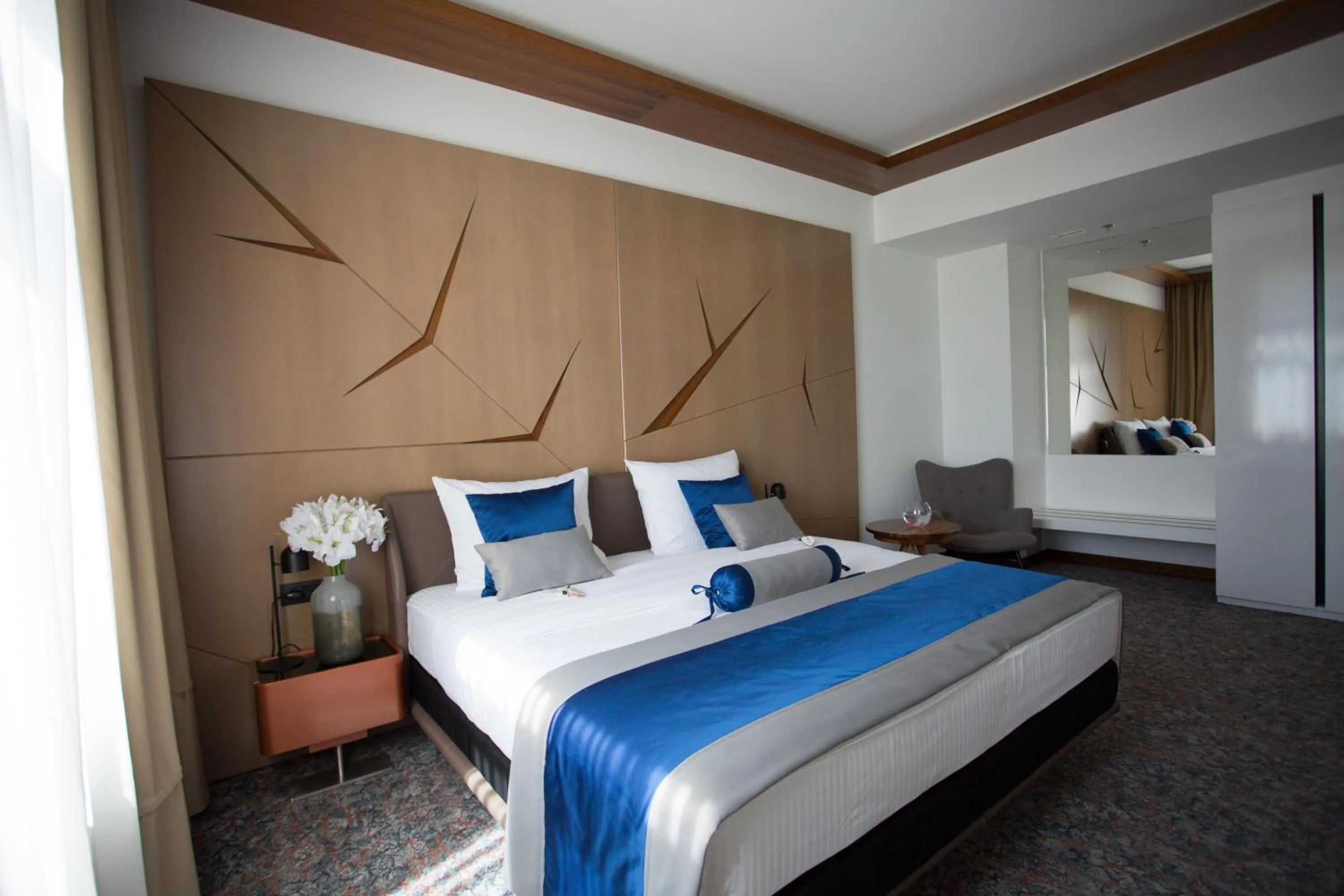 Bedroom, Bed in Hotel Austria & Bosna