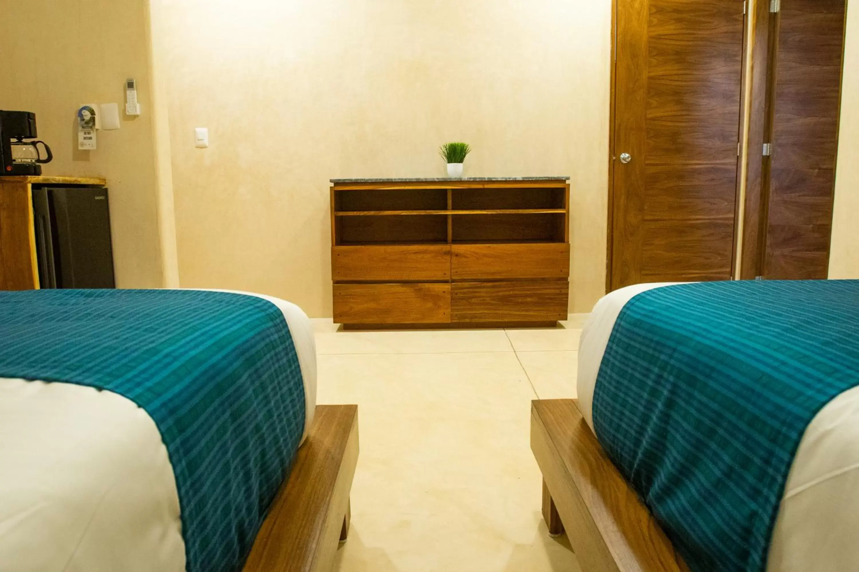 Bed in Azul Tulum by GuruHotel