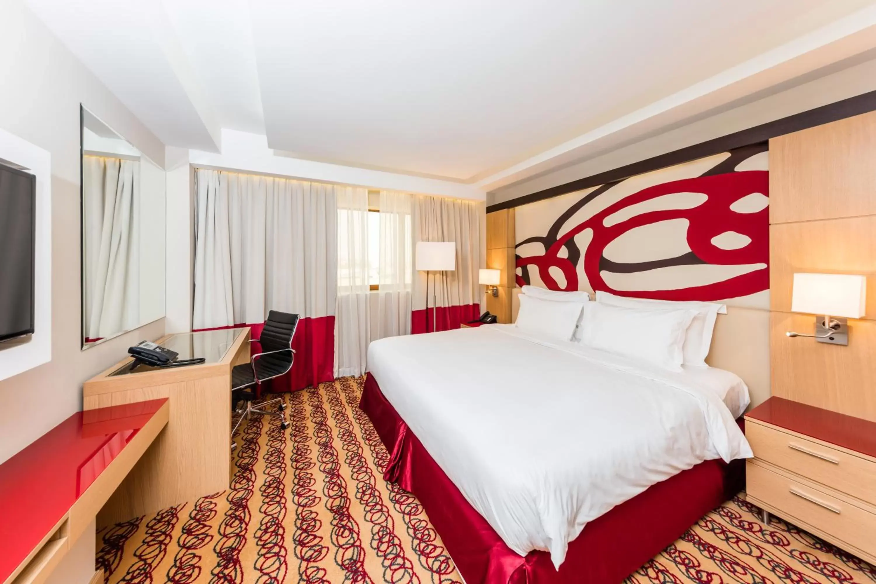 Bedroom, Bed in Radisson Blu Hotel, Doha