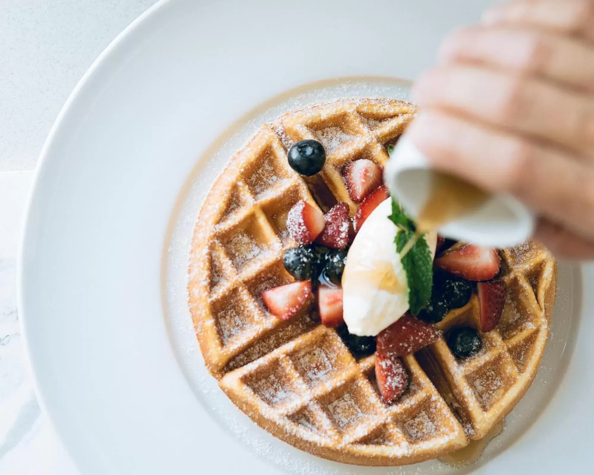 Breakfast, Food in Fairmont Hotel Vancouver