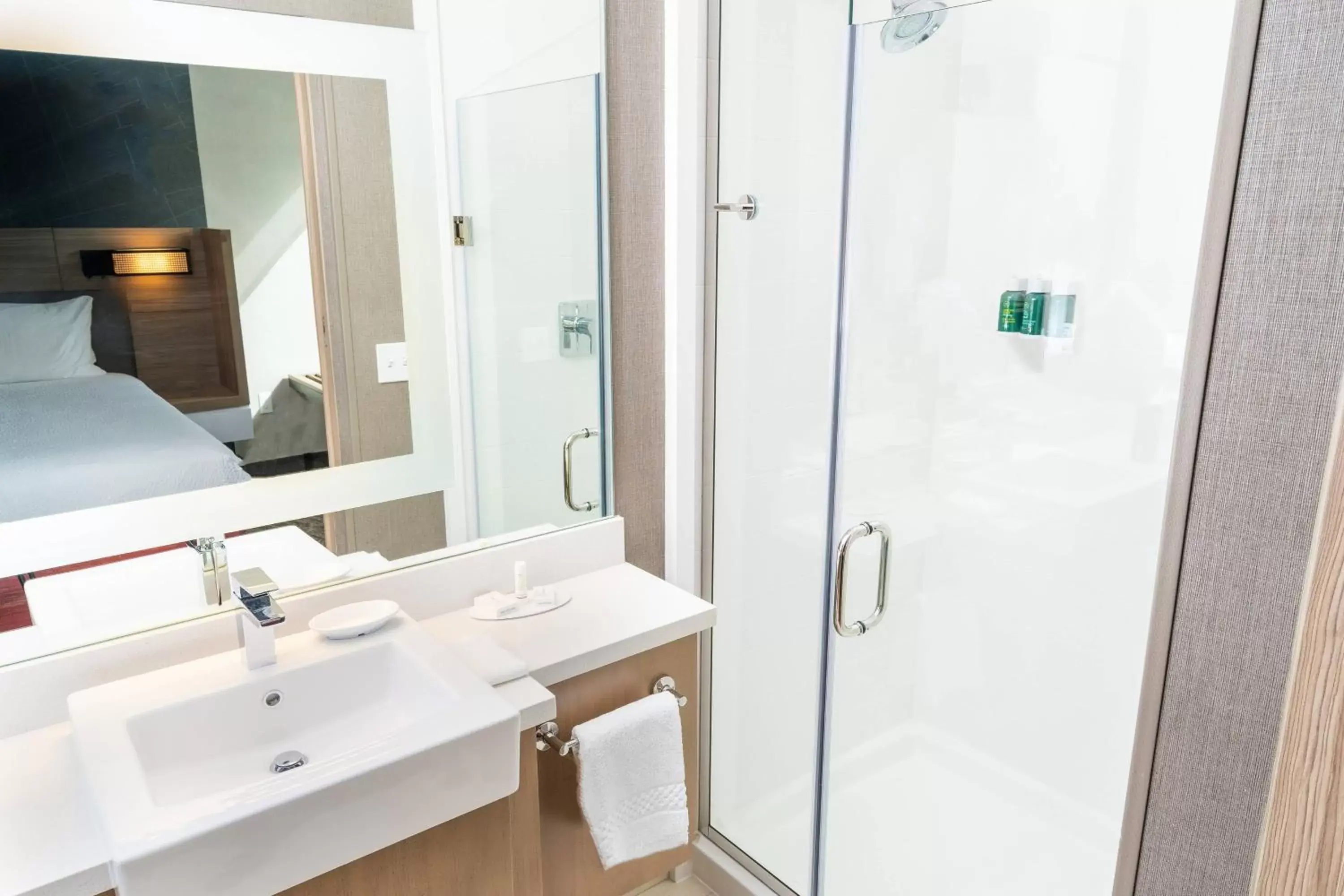 Bathroom in SpringHill Suites by Marriott Ontario Airport/Rancho Cucamonga