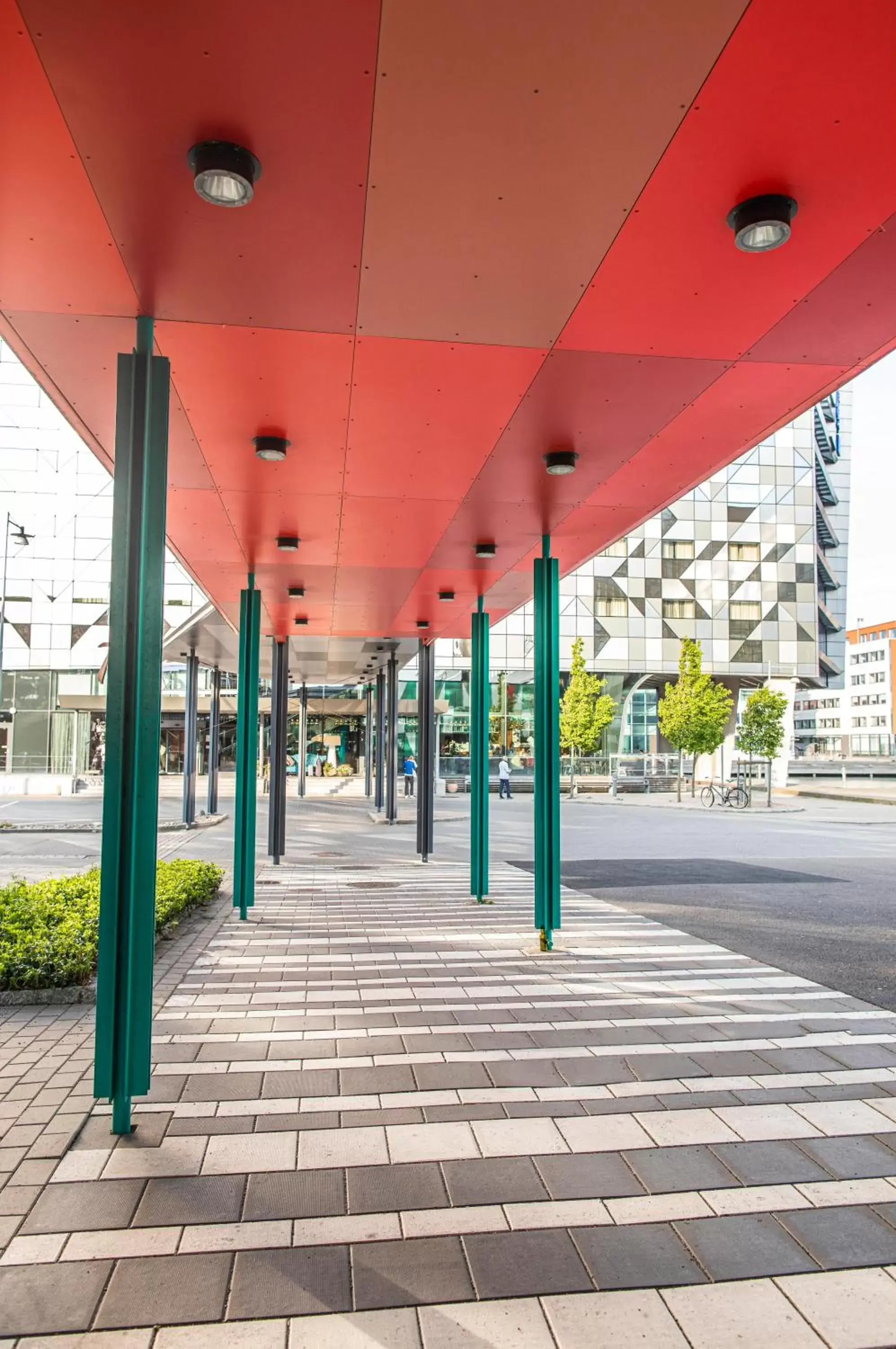 Facade/entrance in Radisson Blu Riverside Hotel