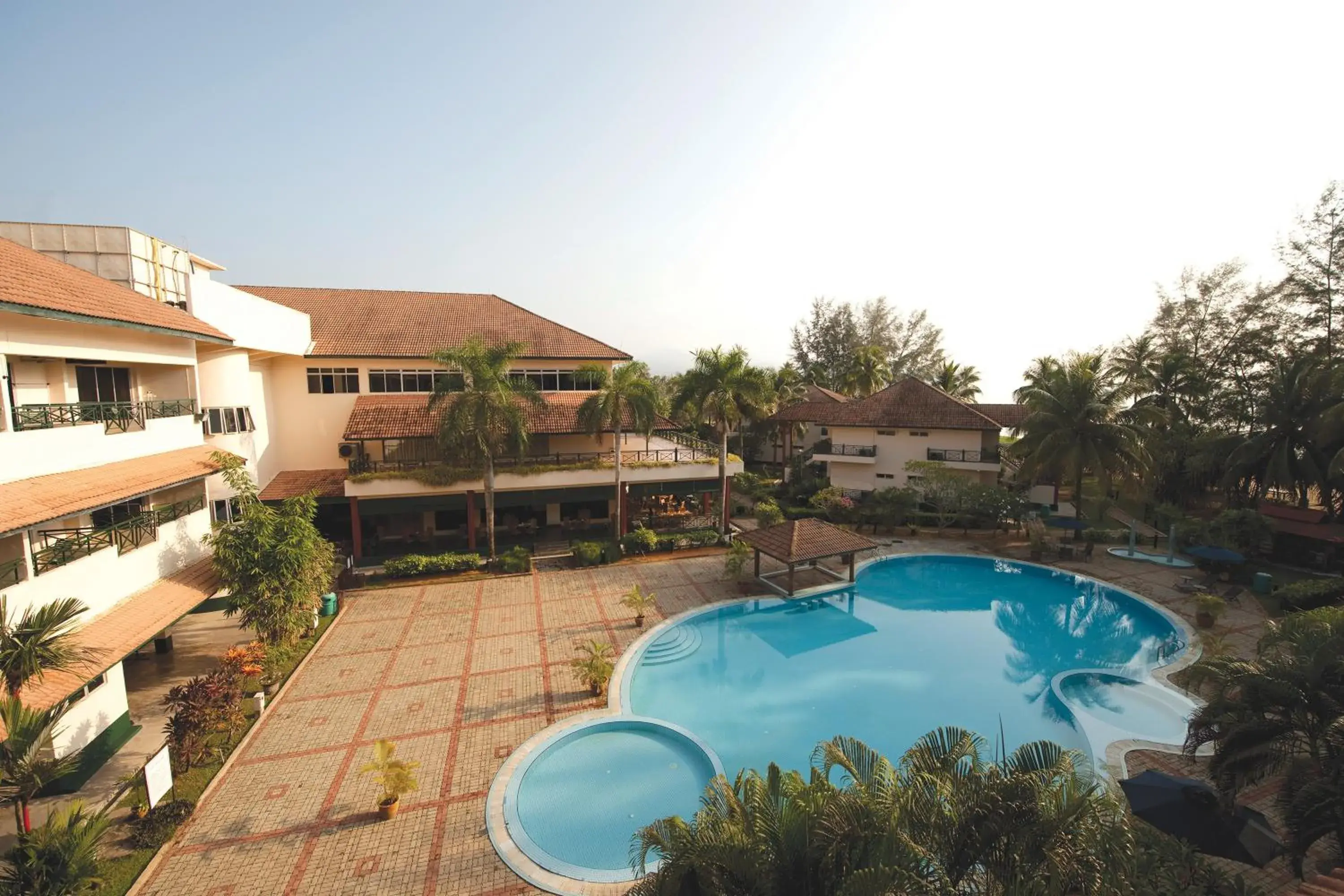 Swimming pool, Pool View in The Qamar Paka Resort