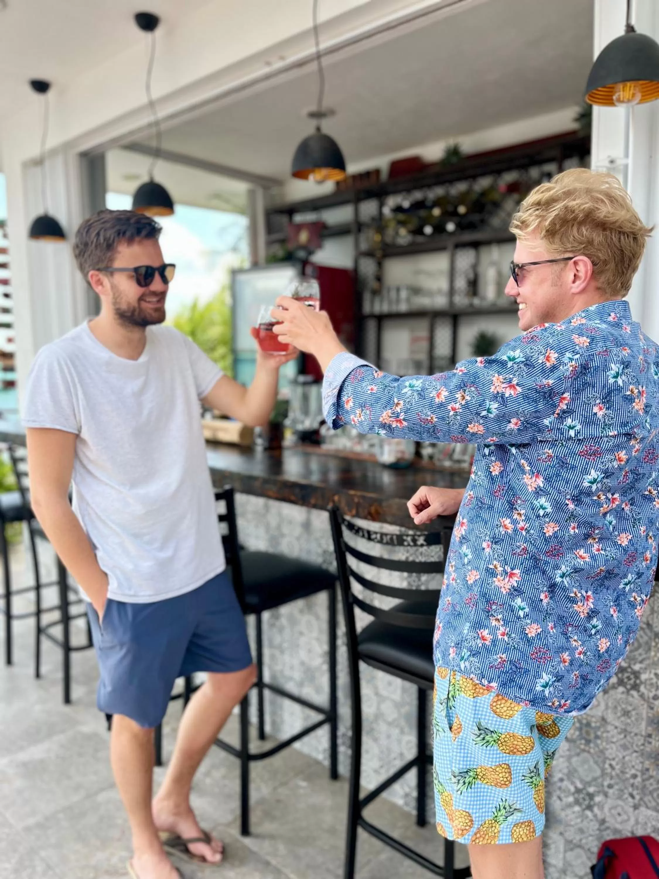 Patio in Hotel Aldea 19 Bacalar