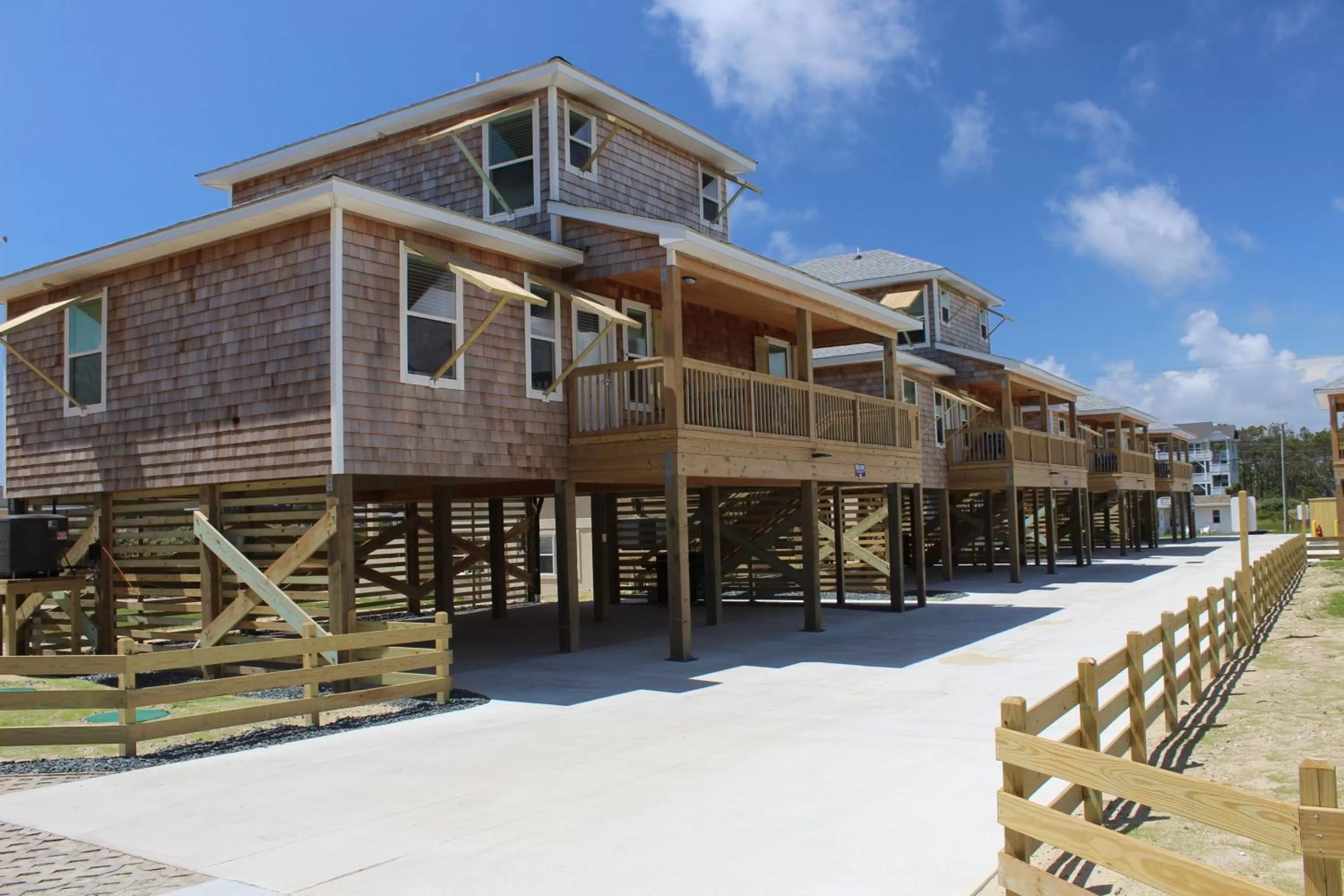 Property building in Whalebone Ocean Cottages by KEES Vacations