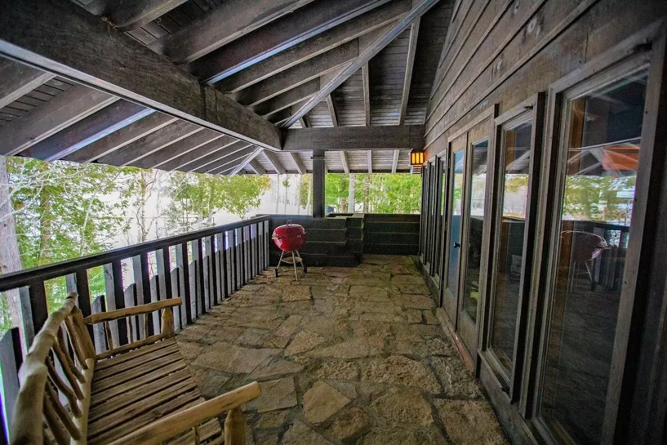 Patio in Drummond Island Resort & Conference Center