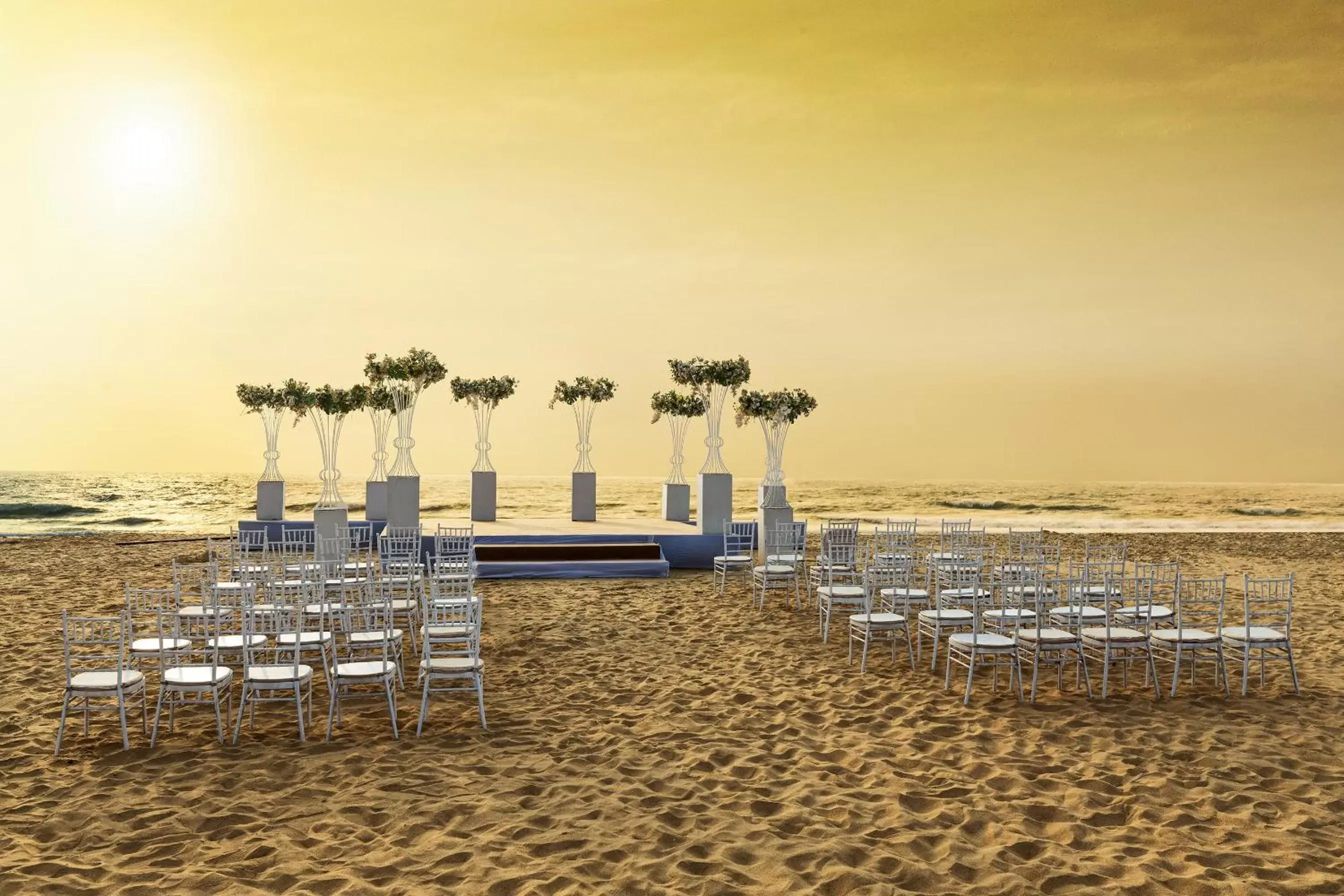 Beach, Sunrise/Sunset in Fortune Resort Benaulim, Goa - Member ITC's Hotel Group