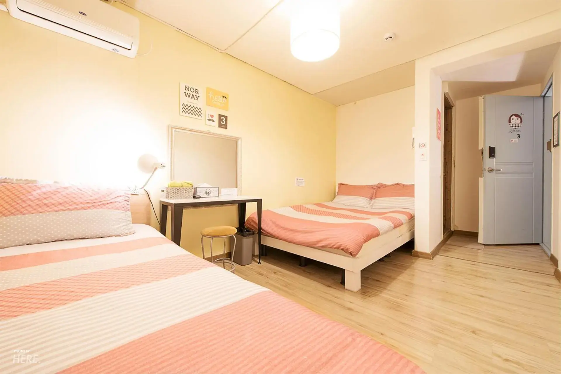 Bedroom, Bed in Hongdae Style Guesthouse