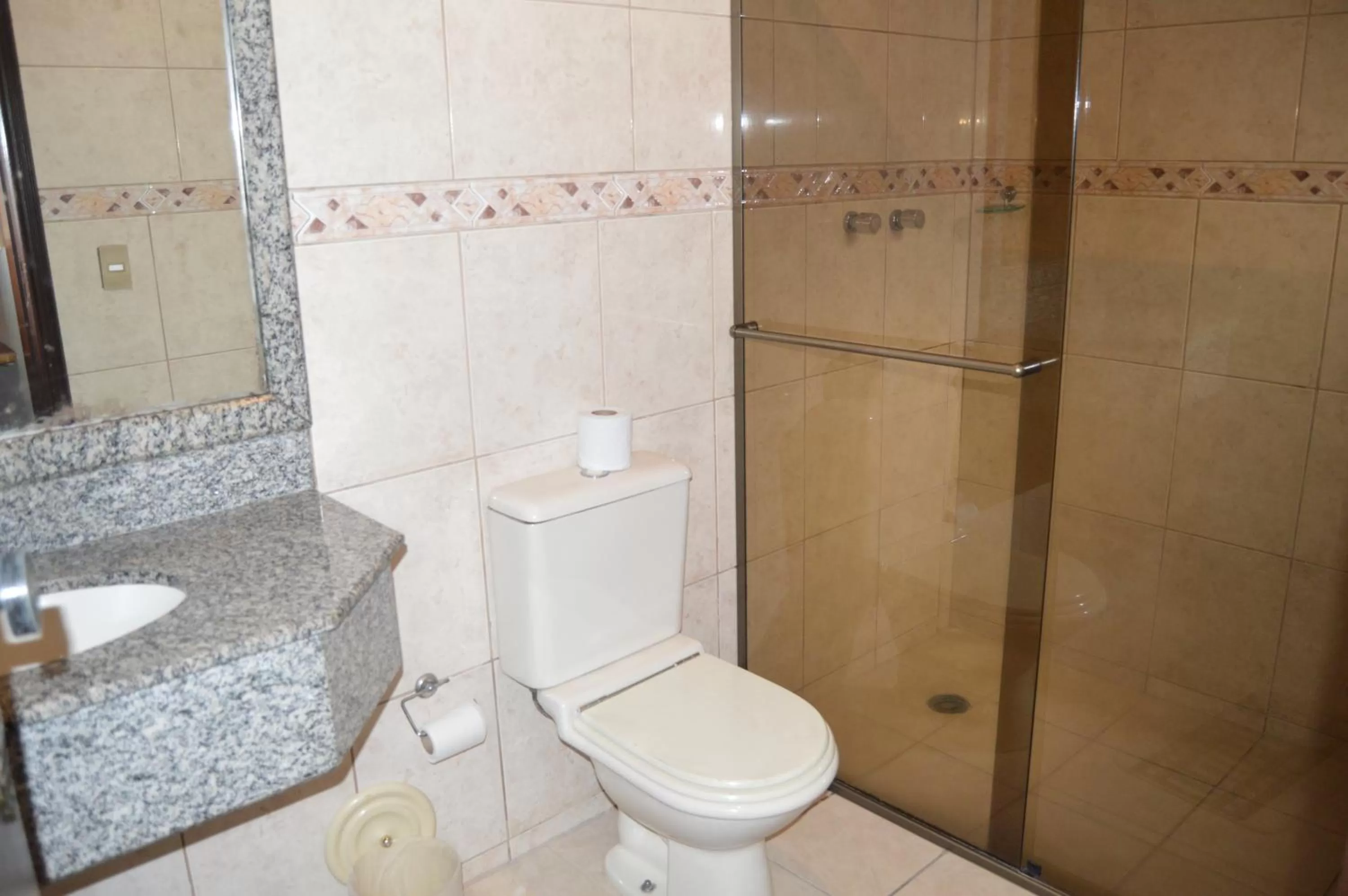 Bathroom in Aero Plaza Hotel