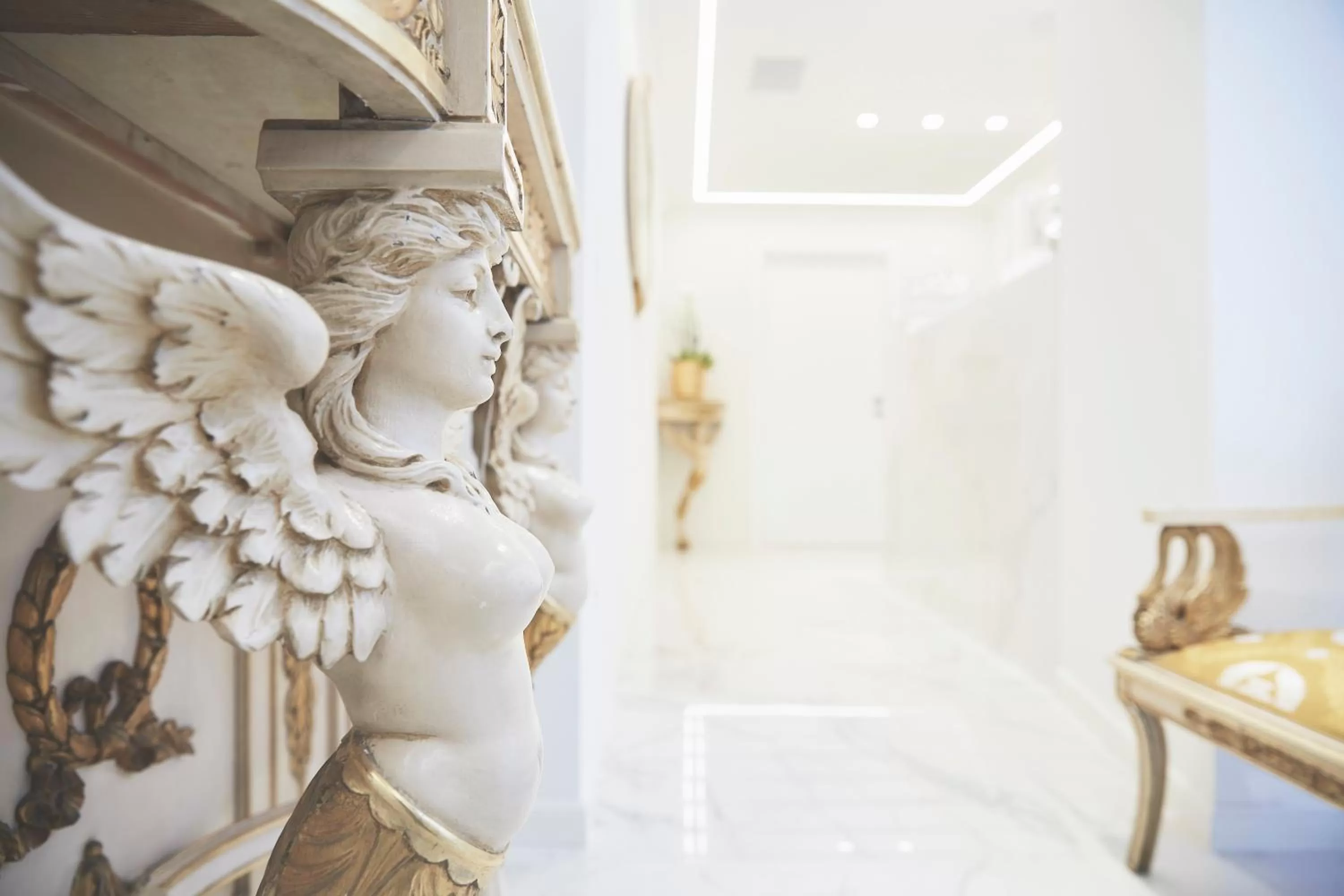 Lobby or reception in Palazzo Marletta Luxury House Hotel