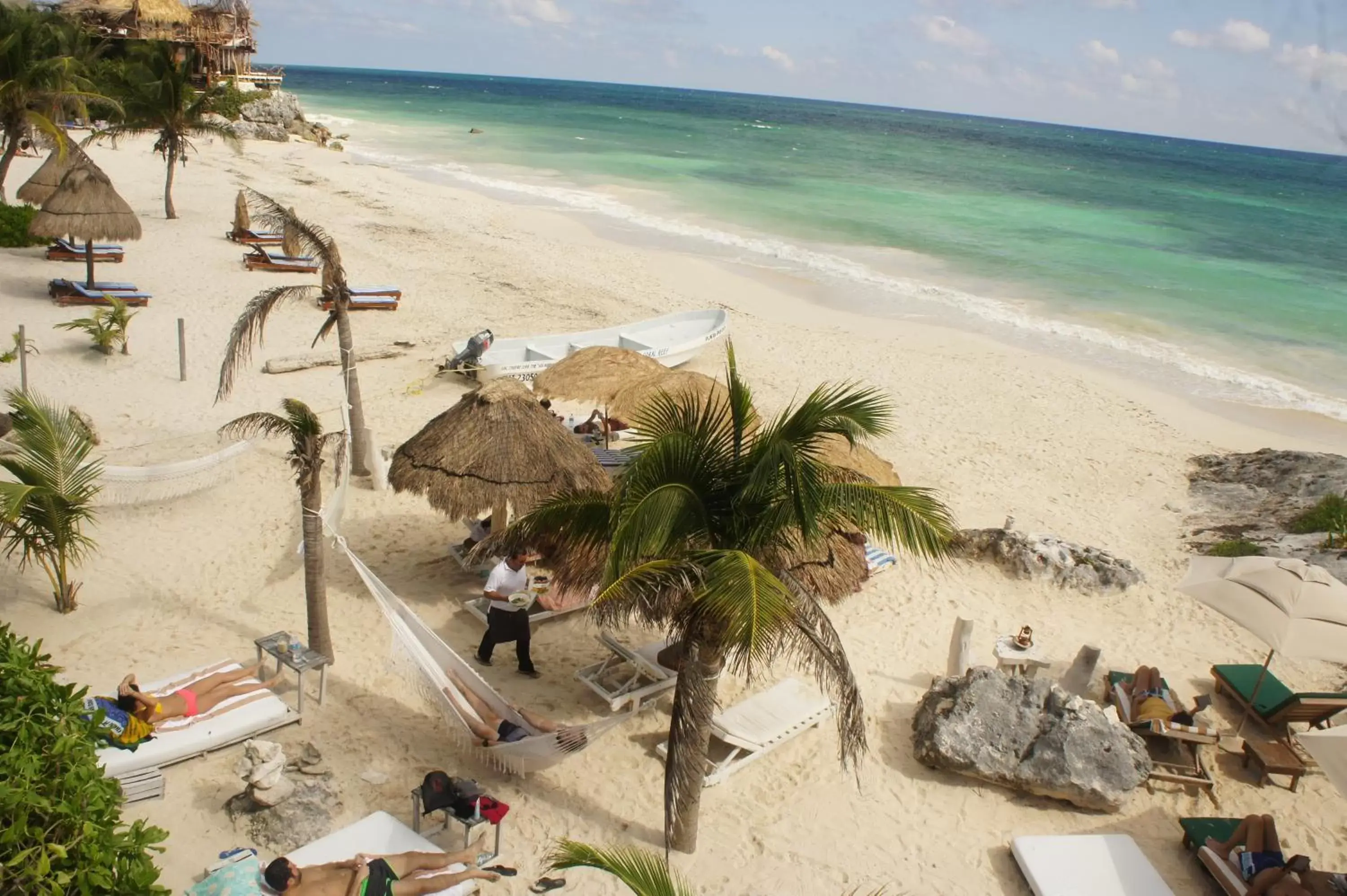 Beach in Punta Piedra Beach Posada