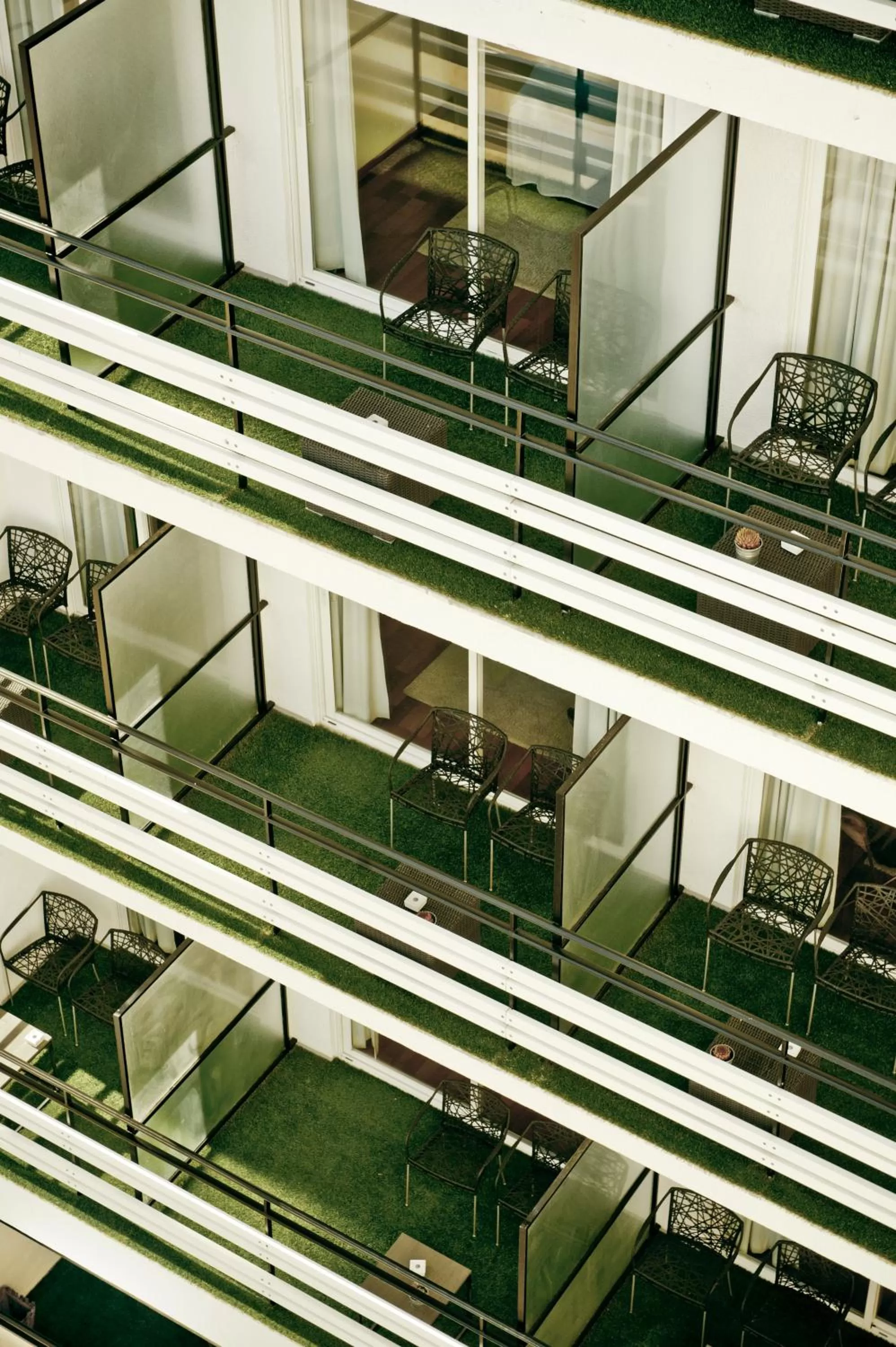 Property building in Hotel Feliz